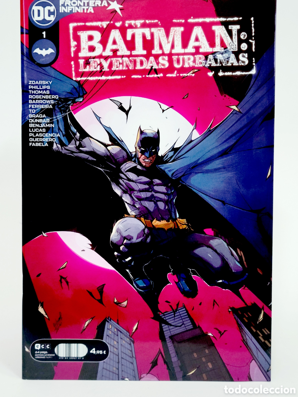 C&oacute;mics: C&Oacute;MIC DE KIOSCO BATMAN LEYENDAS URBANAS 1 UNIVERSO DC ECC GRAPA - Foto 1