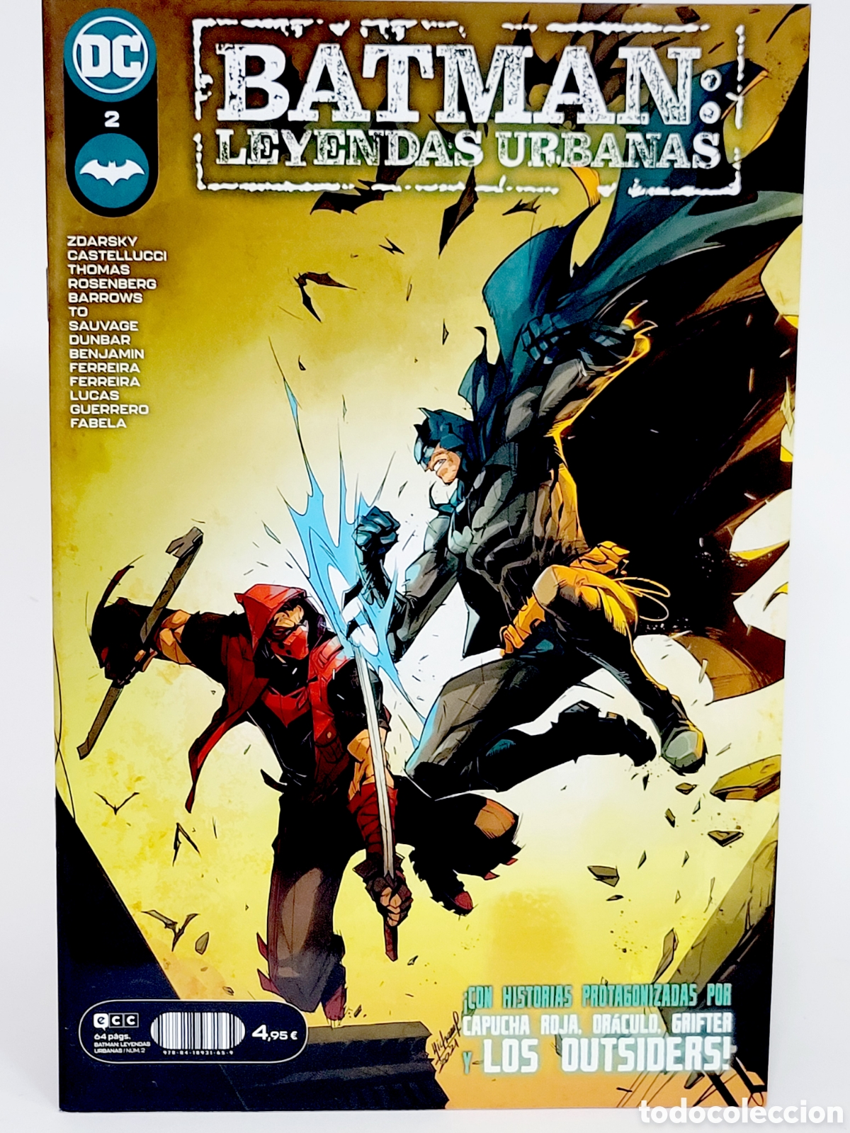 C&oacute;mics: C&Oacute;MIC DE KIOSCO BATMAN LEYENDAS URBANAS 2 UNIVERSO DC ECC GRAPA - Foto 1