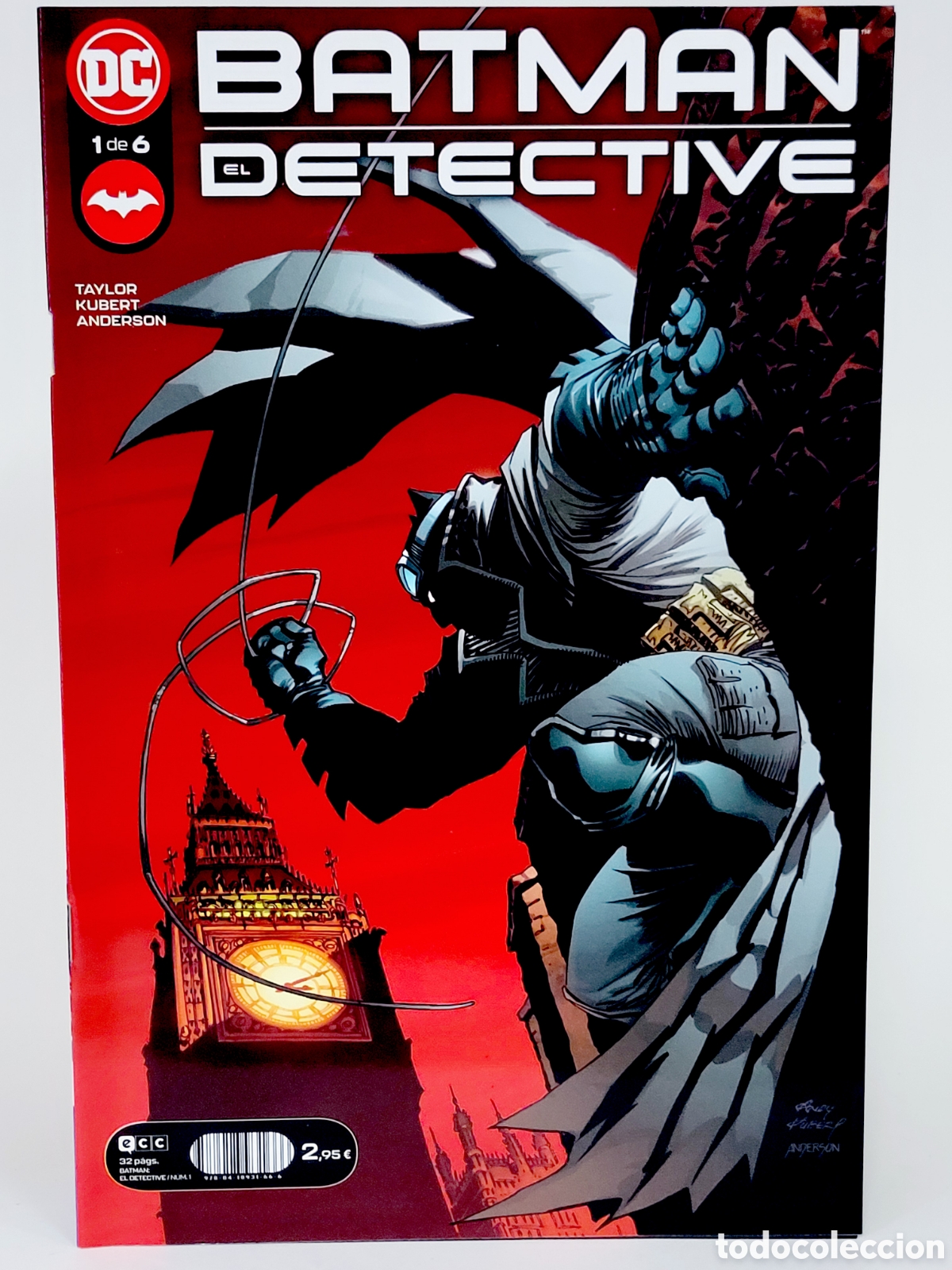 C&oacute;mics: C&Oacute;MIC DE KIOSCO BATMAN EL DETECTIVE 1 UNIVERSO DC ECC GRAPA - Foto 1