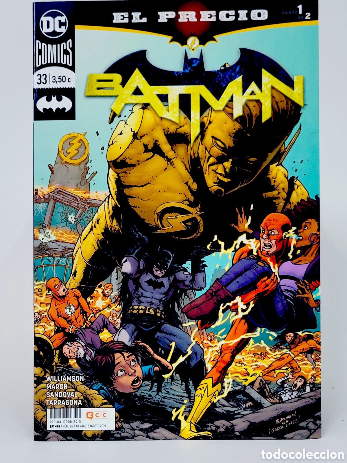 C&oacute;mics: C&Oacute;MIC DE KIOSCO EL PRECIO BATMAN 33 UNIVERSO DC 88 ECC GRAPA - Foto 1