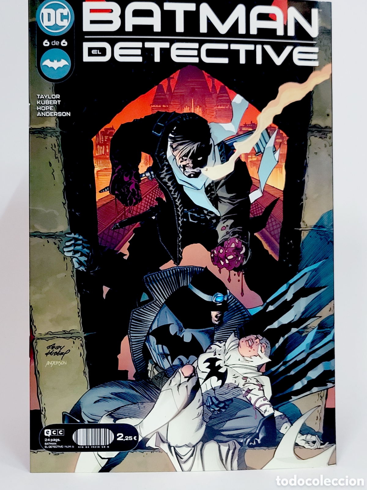 C&oacute;mics: C&Oacute;MIC DE KIOSCO BATMAN EL DETECTIVE 6 UNIVERSO DC ECC GRAPA - Foto 1