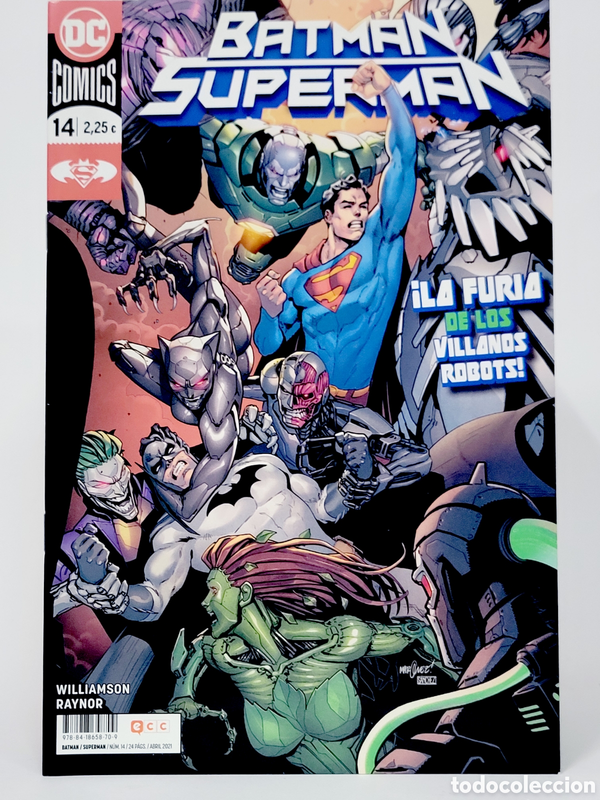 C&oacute;mics: C&Oacute;MIC DE KIOSCO BATMAN SUPERMAN 14 UNIVERSO DC ECC GRAPA - Foto 1