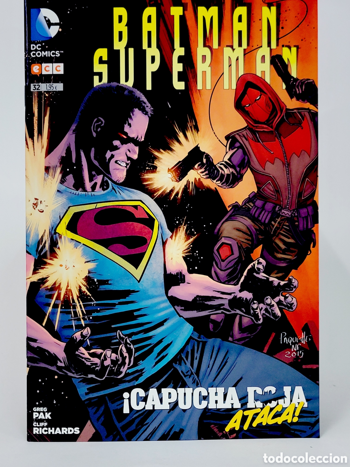 C&oacute;mics: C&Oacute;MIC DE KIOSCO BATMAN SUPERMAN 32 UNIVERSO DC ECC GRAPA - Foto 1