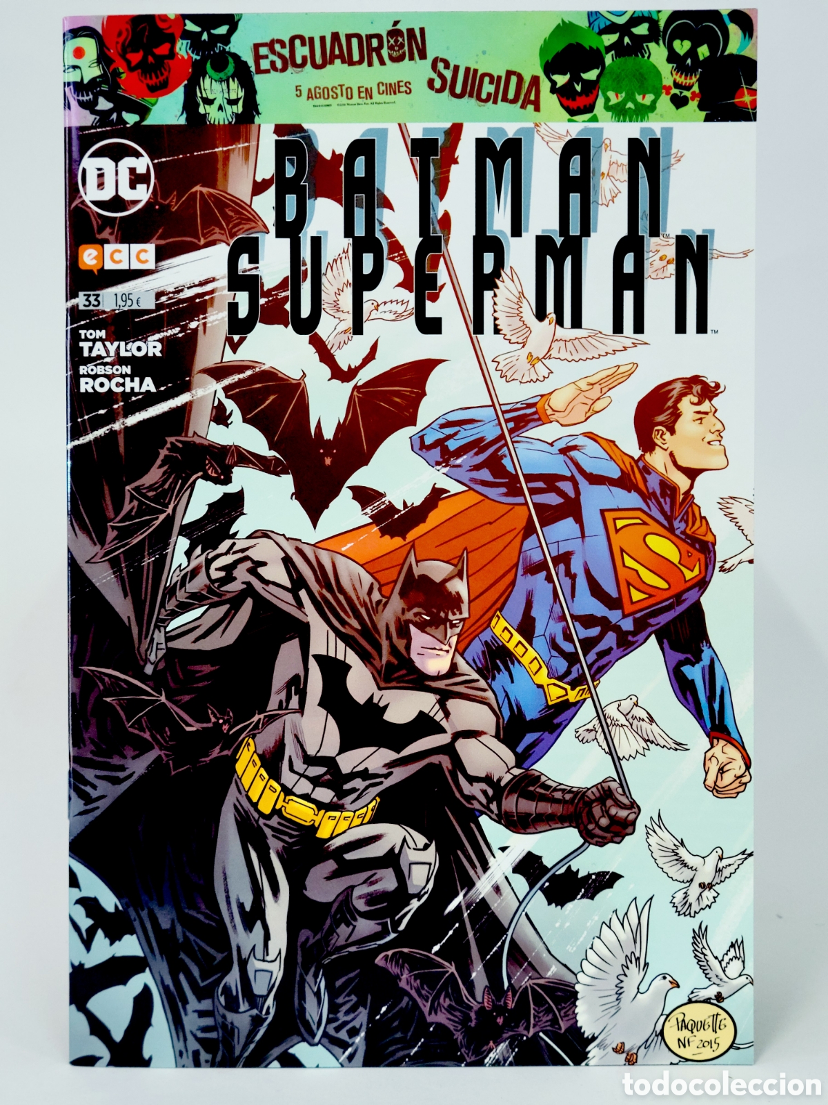 C&oacute;mics: C&Oacute;MIC DE KIOSCO BATMAN SUPERMAN 33 ECC UNIVERSO DC GRAPA - Foto 1