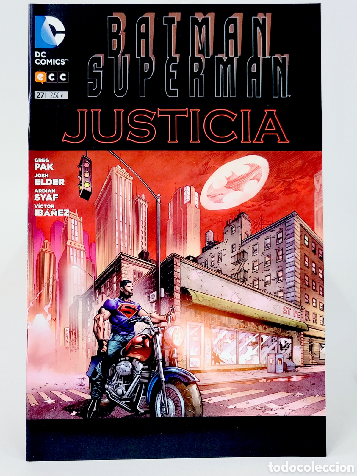 C&oacute;mics: C&Oacute;MIC DE KIOSCO BATMAN SUPERMAN JUSTICIA 27 ECC UNIVERSO DC GRAPA - Foto 1