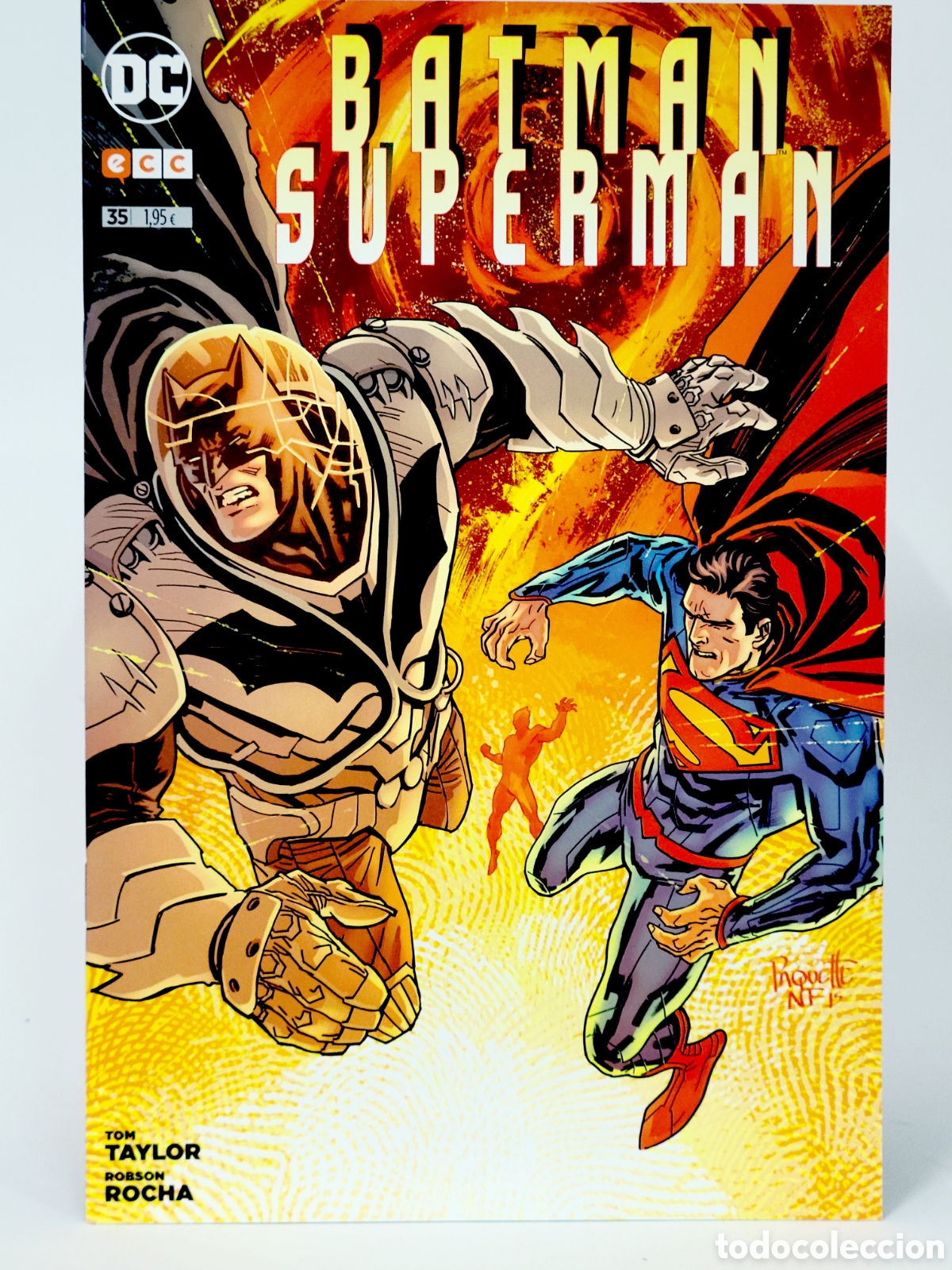 C&oacute;mics: C&Oacute;MIC DE KIOSCO BATMAN SUPERMAN 35 ECC UNIVERSO DC GRAPA - Foto 1
