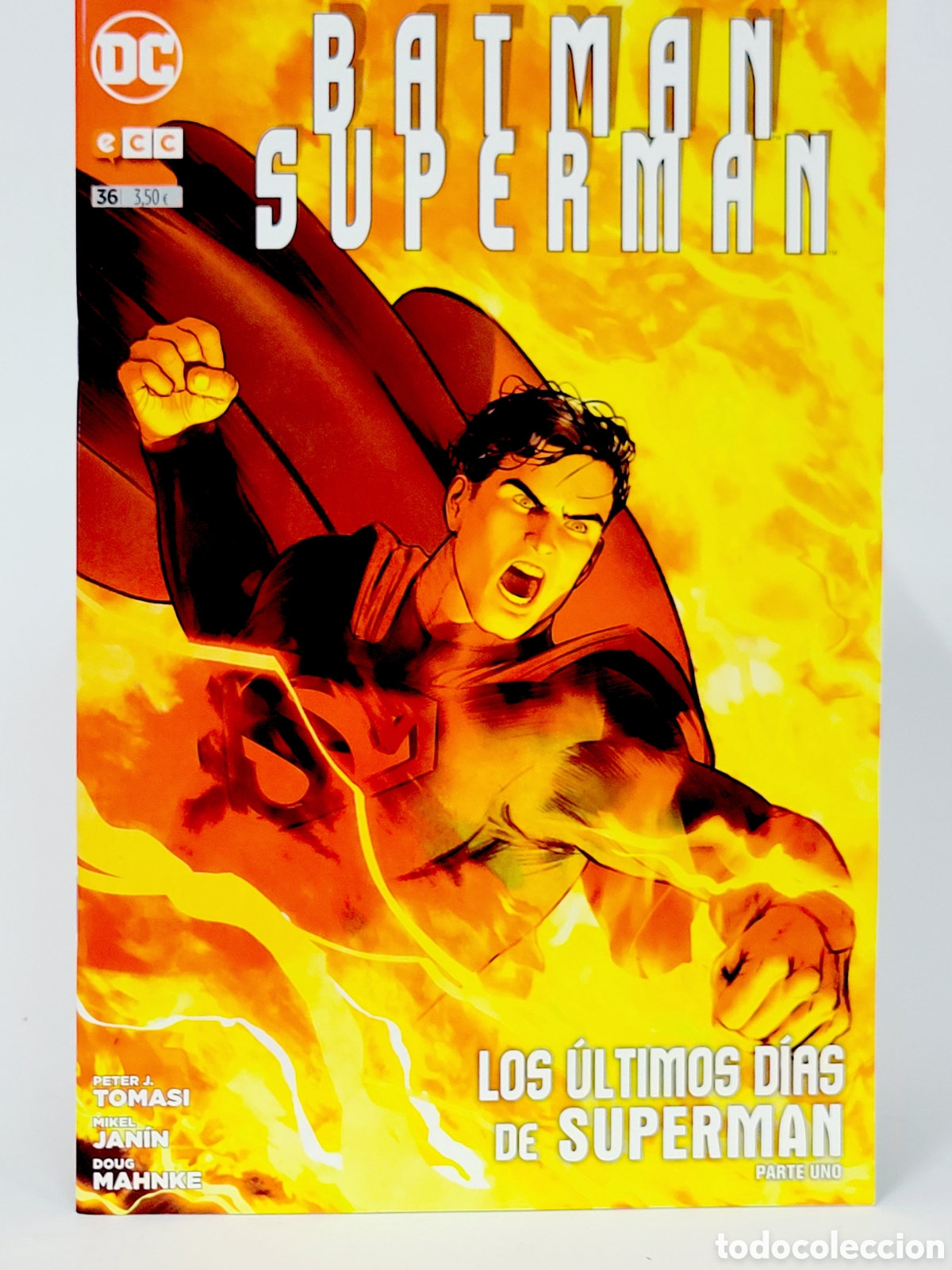 C&oacute;mics: C&Oacute;MIC DE KIOSCO BATMAN SUPERMAN 36 ECC UNIVERSO DC GRAPA - Foto 1
