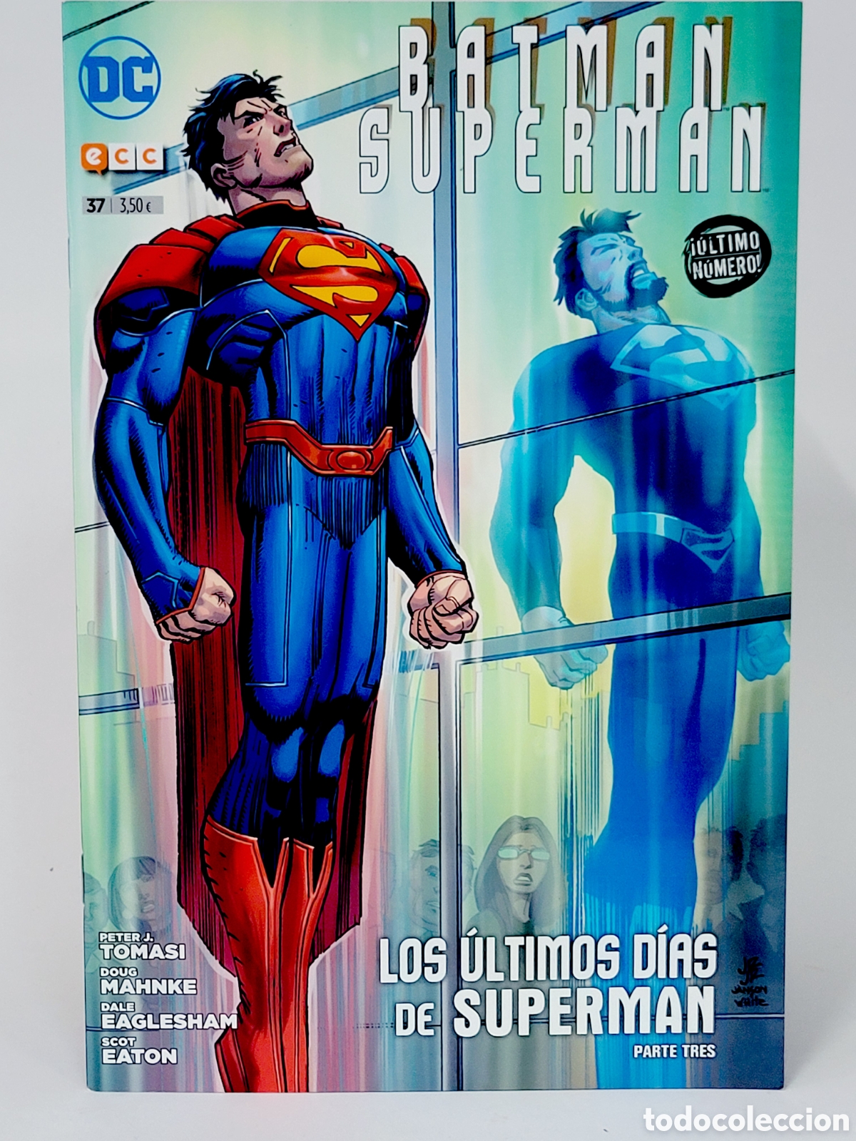 C&oacute;mics: C&Oacute;MIC DE KIOSCO BATMAN SUPERMAN 37 ECC UNIVERSO DC GRAPA - Foto 1