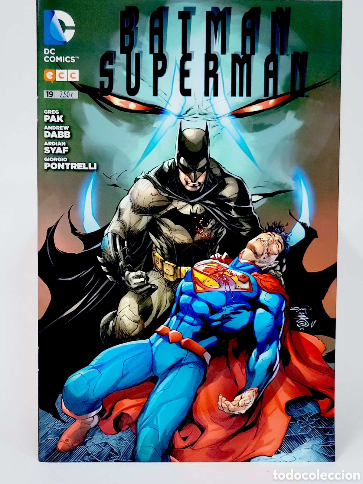 C&oacute;mics: C&Oacute;MIC DE KIOSCO BATMAN SUPERMAN 19 ECC UNIVERSO DC GRAPA - Foto 1
