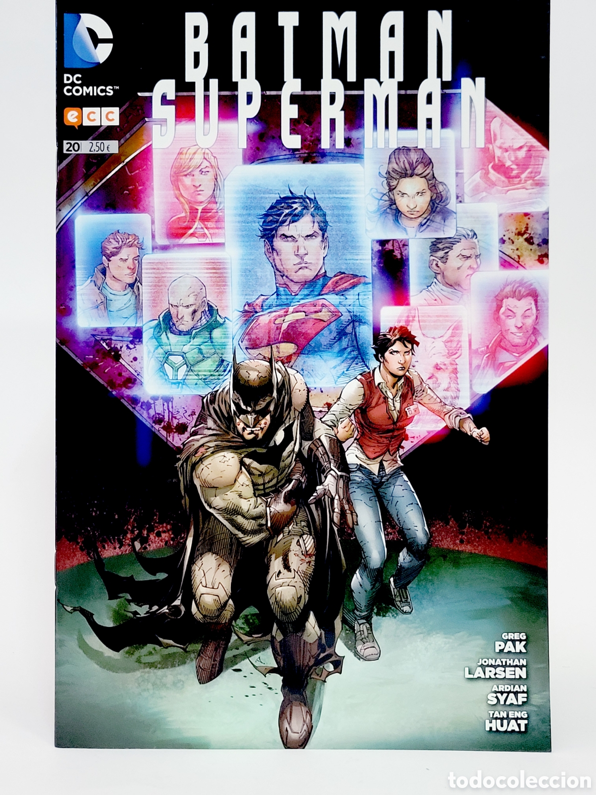 C&oacute;mics: C&Oacute;MIC DE KIOSCO BATMAN SUPERMAN 20 ECC UNIVERSO DC GRAPA - Foto 1