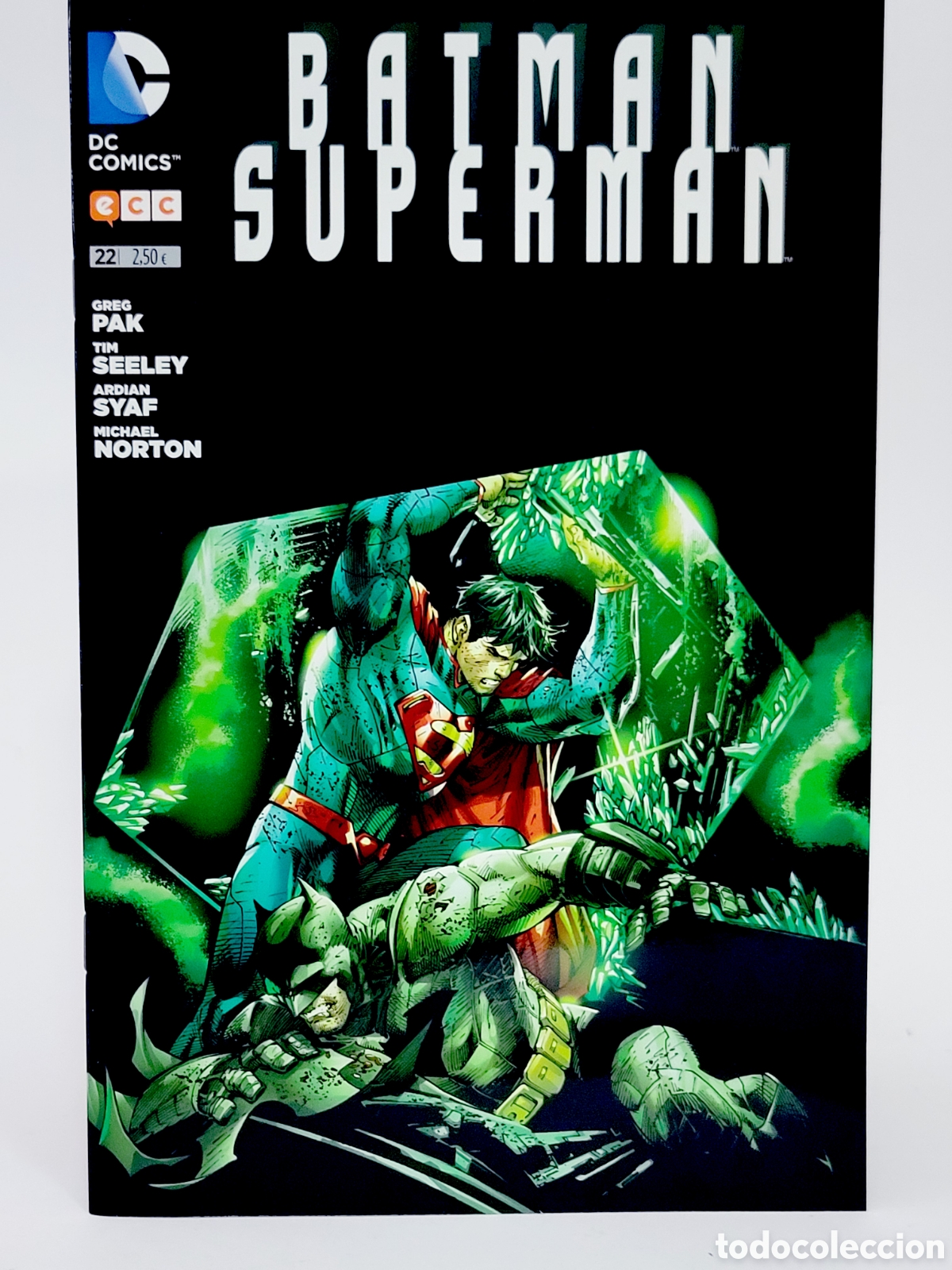 C&oacute;mics: C&Oacute;MIC DE KIOSCO BATMAN SUPERMAN 22 ECC UNIVERSO DC GRAPA - Foto 1