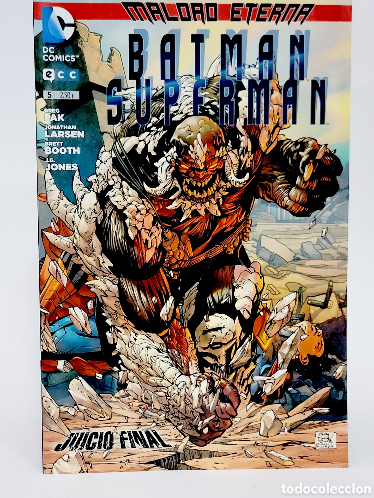 C&oacute;mics: C&Oacute;MIC DE KIOSCO BATMAN SUPERMAN MALDAD ETERNA 5 ECC UNIVERSO DC GRAPA - Foto 1