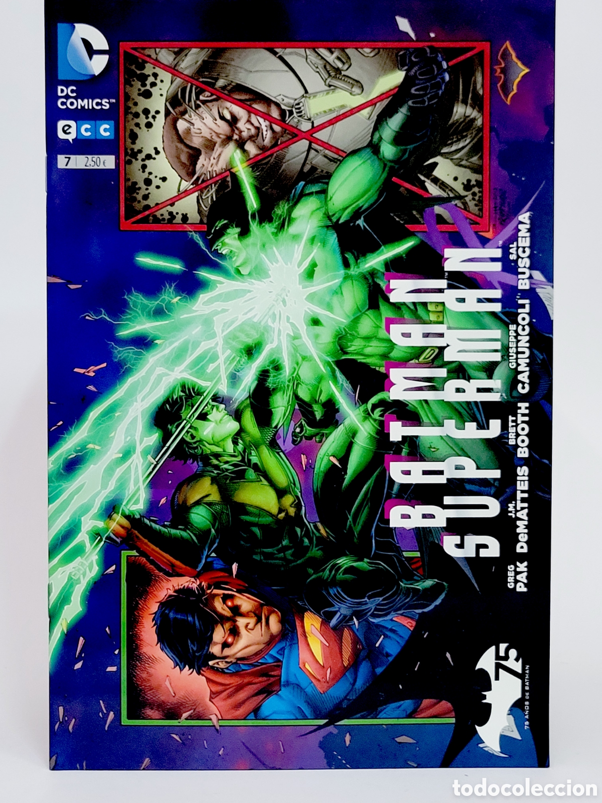 C&oacute;mics: C&Oacute;MIC DE KIOSCO BATMAN SUPERMAN 7 ECC UNIVERSO DC GRAPA - Foto 1