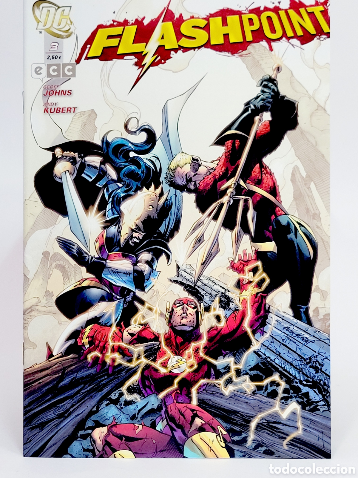 C&oacute;mics: C&Oacute;MIC DE KIOSCO FLASHPOINT 3 ECC UNIVERSO DC GRAPA - Foto 1