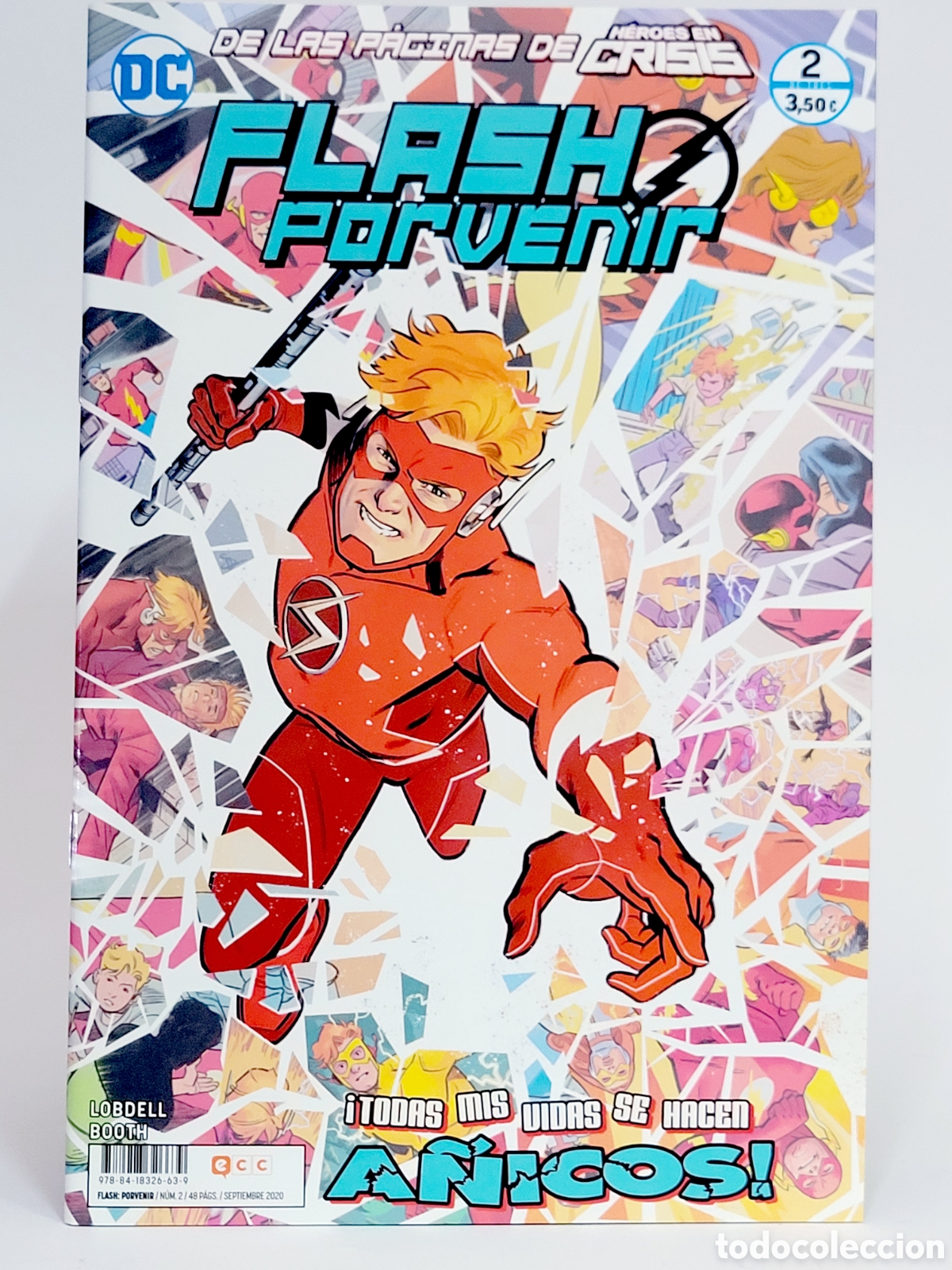 C&oacute;mics: C&Oacute;MIC DE KIOSCO FLASH PORVENIR 2 ECC UNIVERSO DC GRAPA - Foto 1