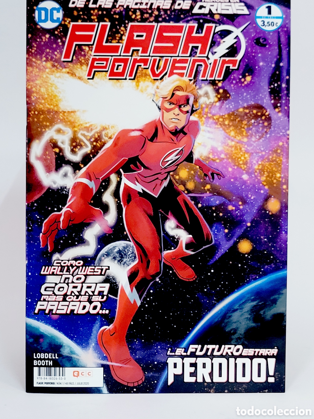 C&oacute;mics: C&Oacute;MIC DE KIOSCO FLASH PORVENIR 1 ECC UNIVERSO DC GRAPA - Foto 1