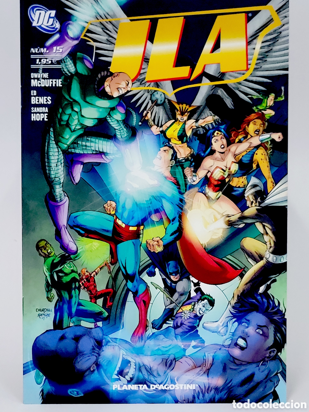 C&oacute;mics: C&Oacute;MIC DE KIOSCO JLA 15 EDICIONES PLANETA DEAGOSTINI UNIVERSO DC GRAPA - Foto 1