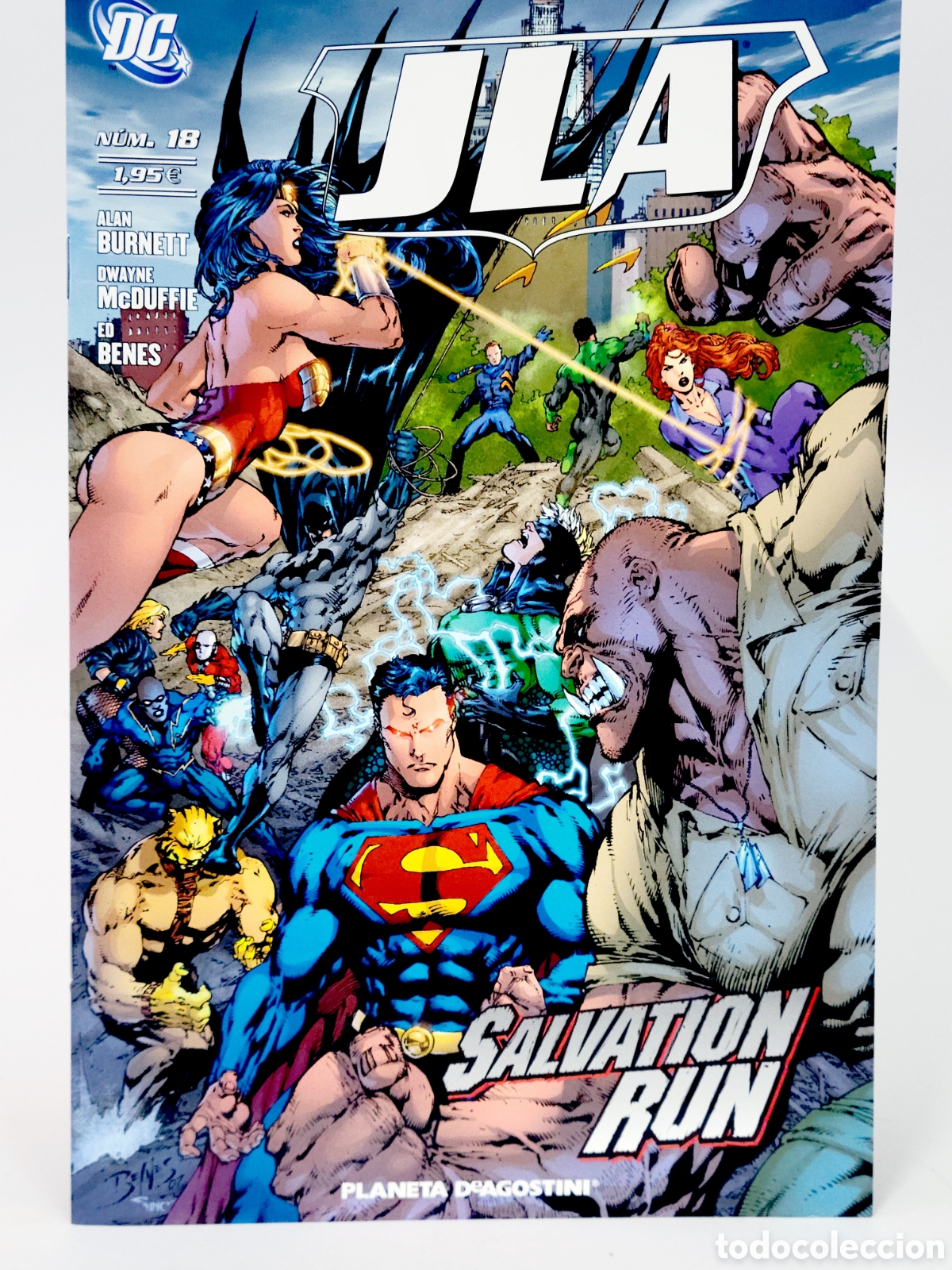 C&oacute;mics: C&Oacute;MIC DE KIOSCO JLA 18 EDICIONES PLANETA DEAGOSTINI UNIVERSO DC GRAPA - Foto 1
