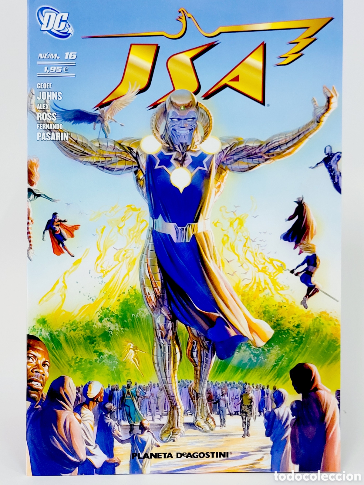 C&oacute;mics: C&Oacute;MIC DE KIOSCO JSA 16 EDICIONES PLANETA DEAGOSTINI UNIVERSO DC GRAPA - Foto 1
