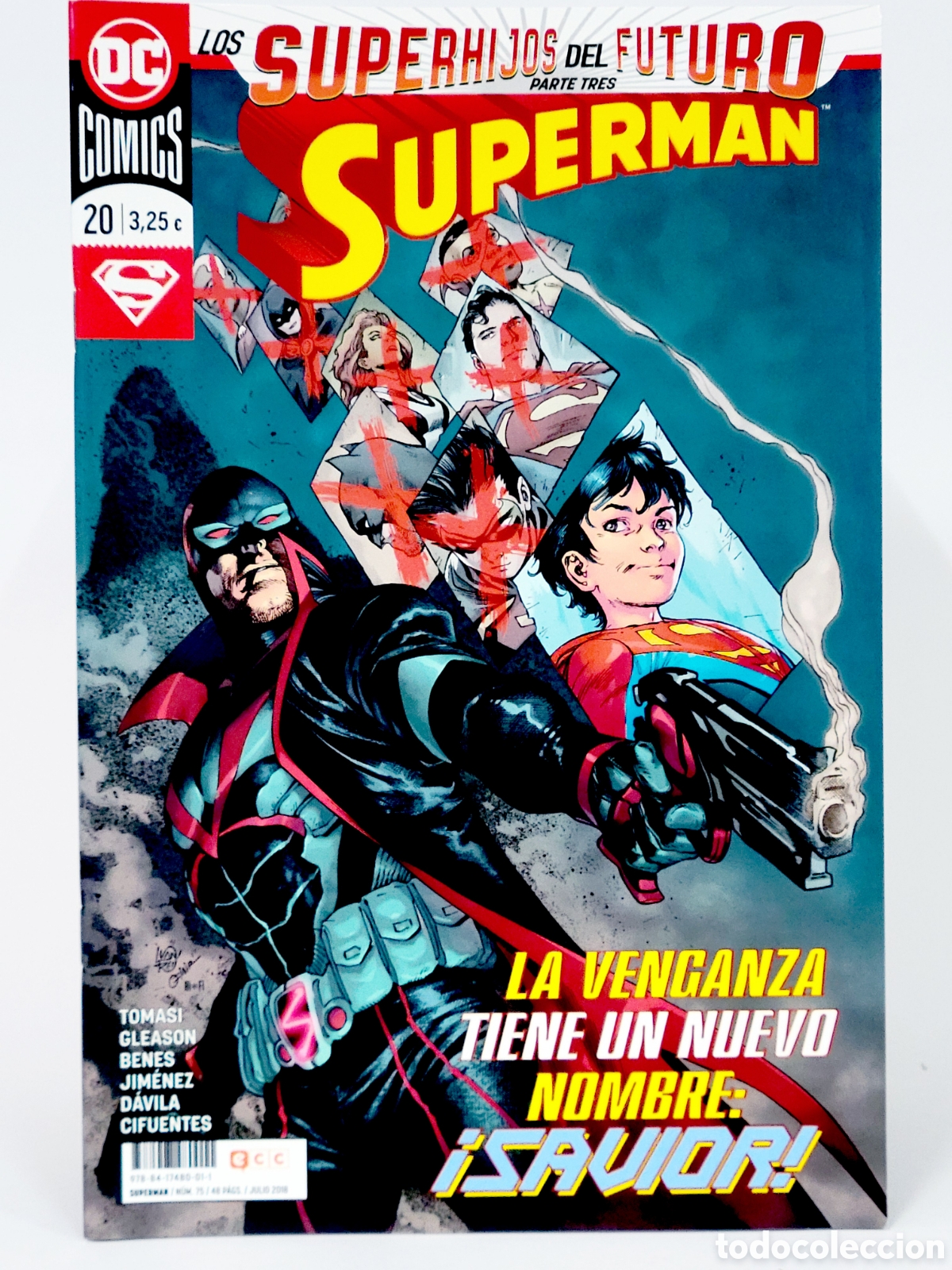 C&oacute;mics: C&Oacute;MIC DE KIOSCO SUPERMAN 20 DC 75 ECC EDICIONES 2018 GRAPA - Foto 1
