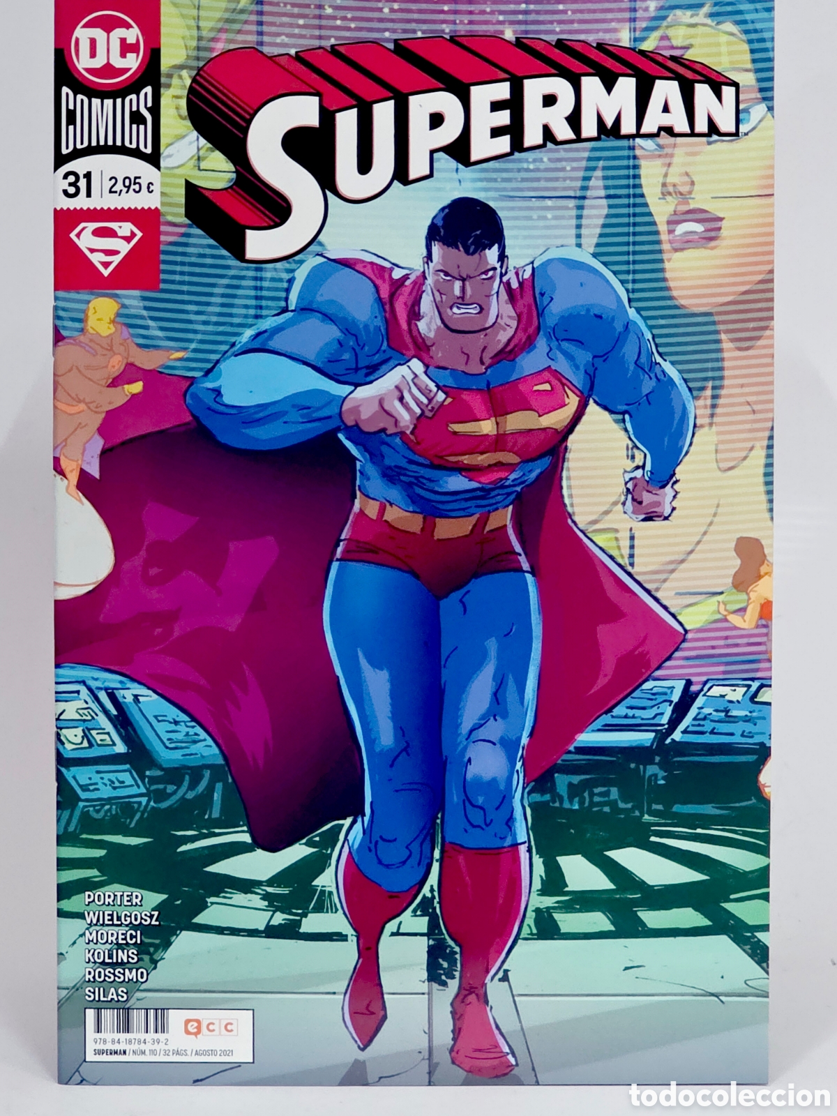 C&oacute;mics: C&Oacute;MIC DE KIOSCO SUPERMAN 31 DC 110 ECC EDICIONES 2021 GRAPA - Foto 1
