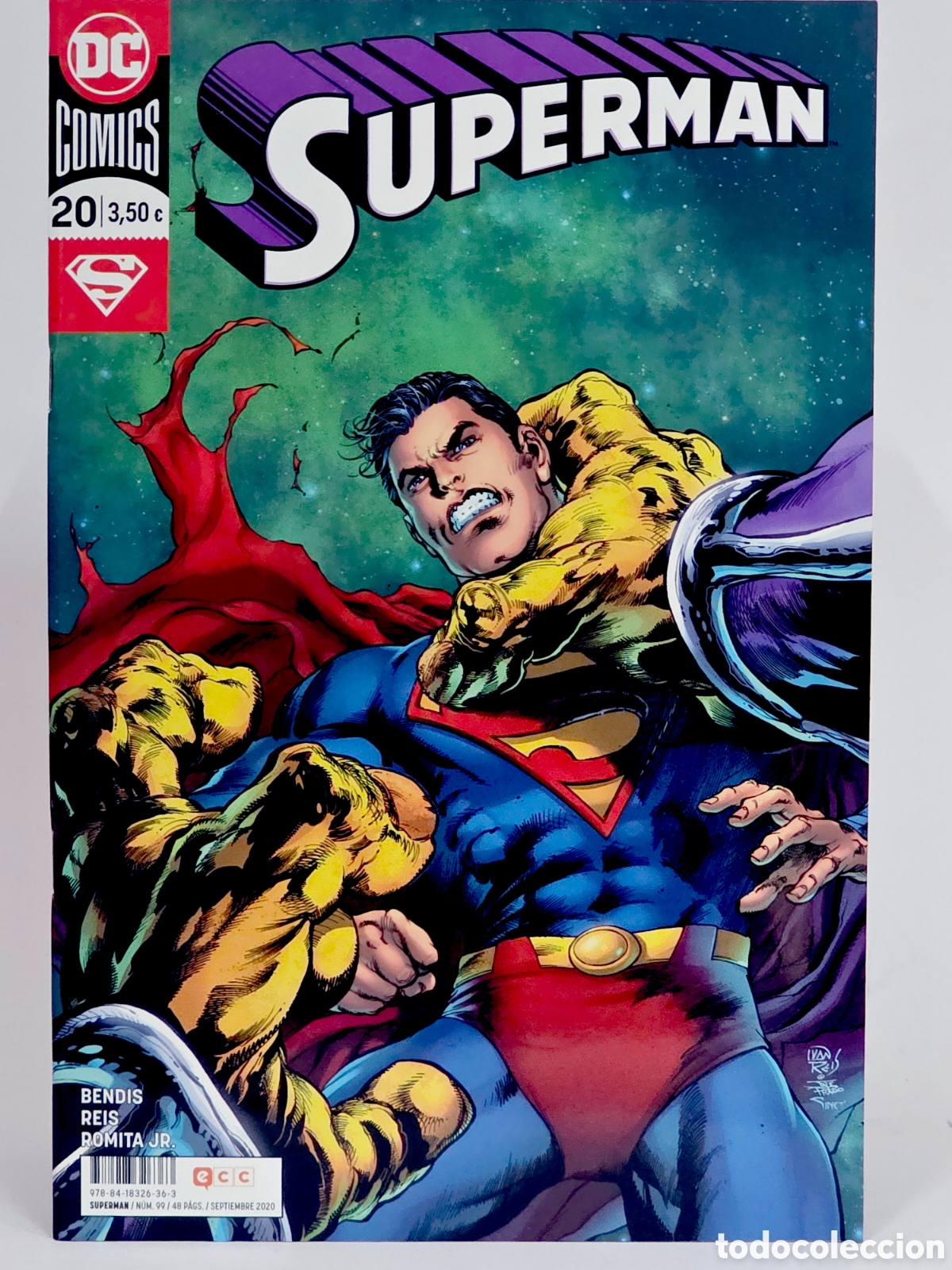 C&oacute;mics: C&Oacute;MIC DE KIOSCO SUPERMAN 20 DC 99 ECC EDICIONES 2020 GRAPA - Foto 1