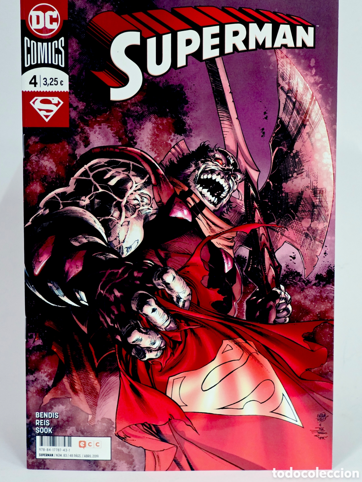 C&oacute;mics: C&Oacute;MIC DE KIOSCO SUPERMAN 4 DC 83 ECC EDICIONES 2019 GRAPA - Foto 1