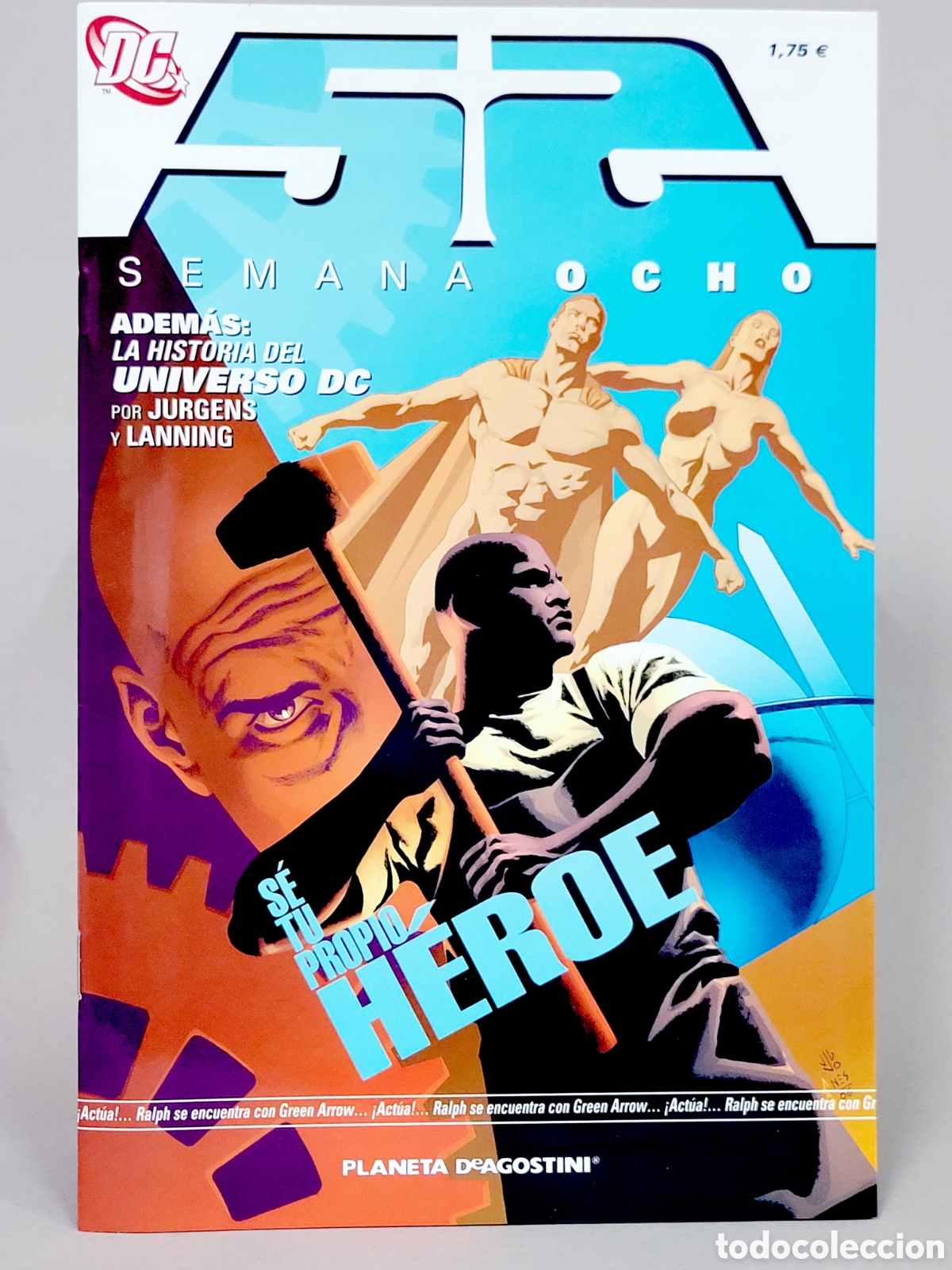 C&oacute;mics: C&Oacute;MIC DE KIOSCO 52 SEMANA OCHO 8 PLANETA DEAGOSTINI DC GRAPA - Foto 1
