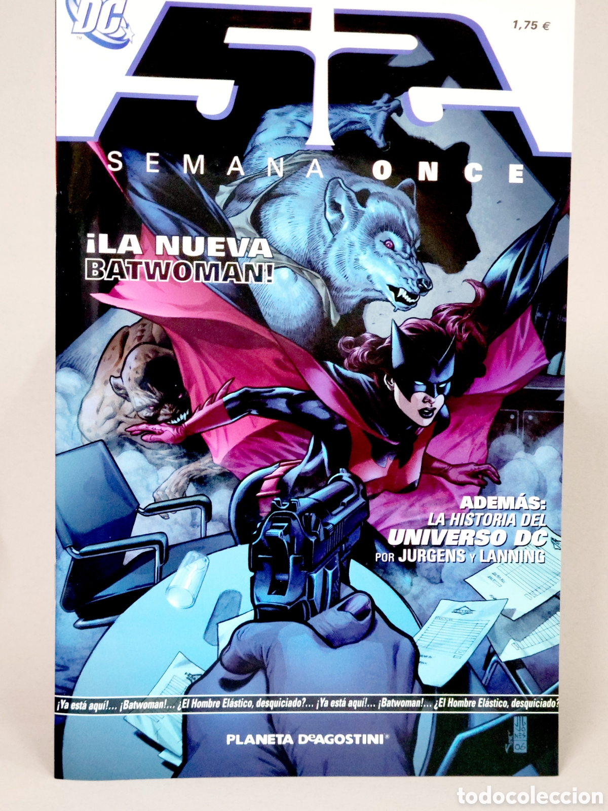 C&oacute;mics: C&Oacute;MIC DE KIOSCO 52 SEMANA ONCE 11 PLANETA DEAGOSTINI DC GRAPA - Foto 1