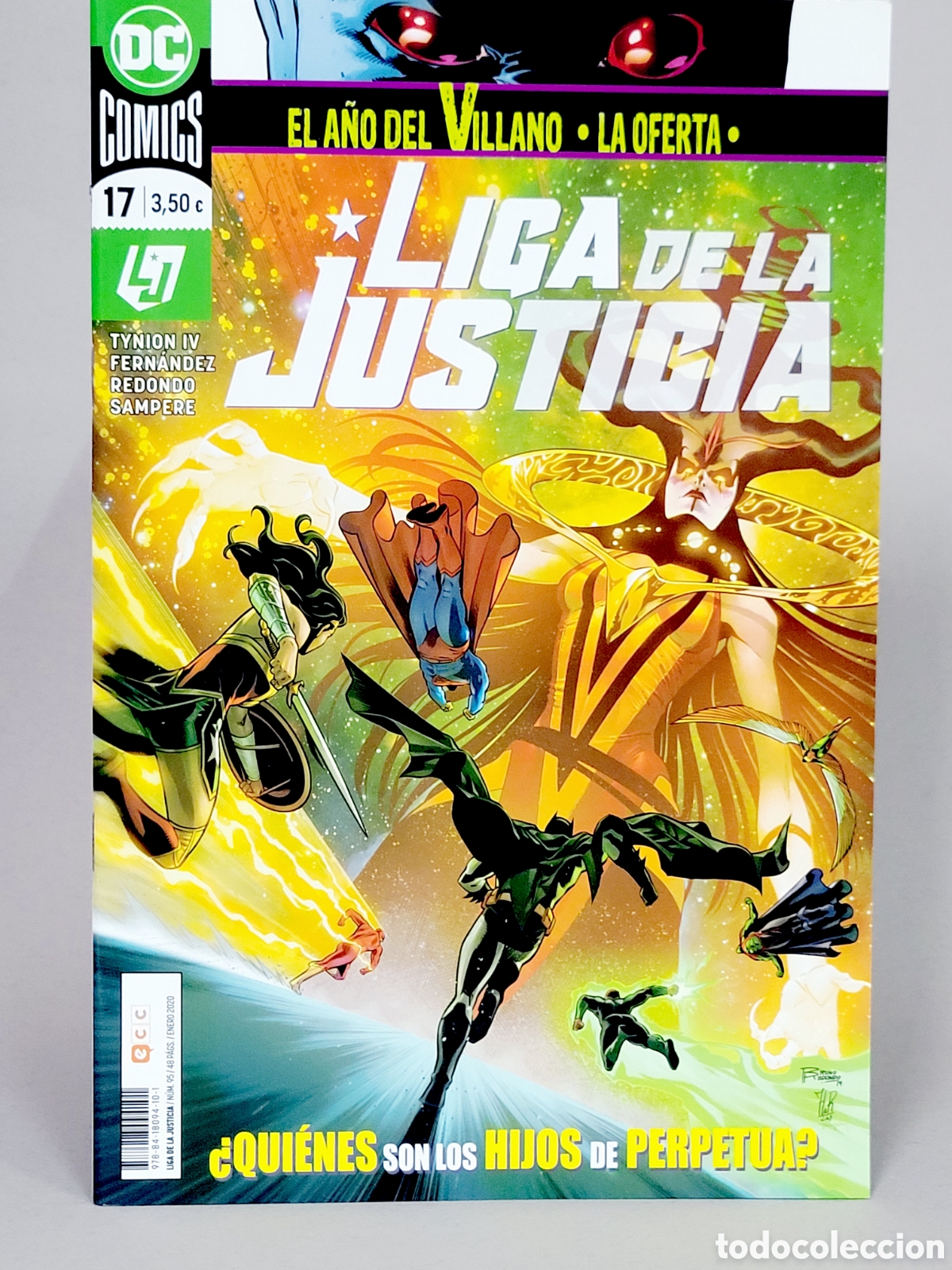 C&oacute;mics: C&Oacute;MIC DE KIOSCO LIGA DE LA JUSTICIA 17 DC 95 ECC EDICIONES GRAPA 2020 - Foto 1