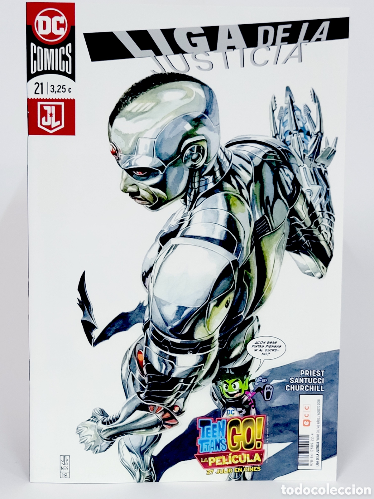 C&oacute;mics: C&Oacute;MIC DE KIOSCO LIGA DE LA JUSTICIA 21 DC 76 ECC EDICIONES GRAPA 2018 - Foto 1