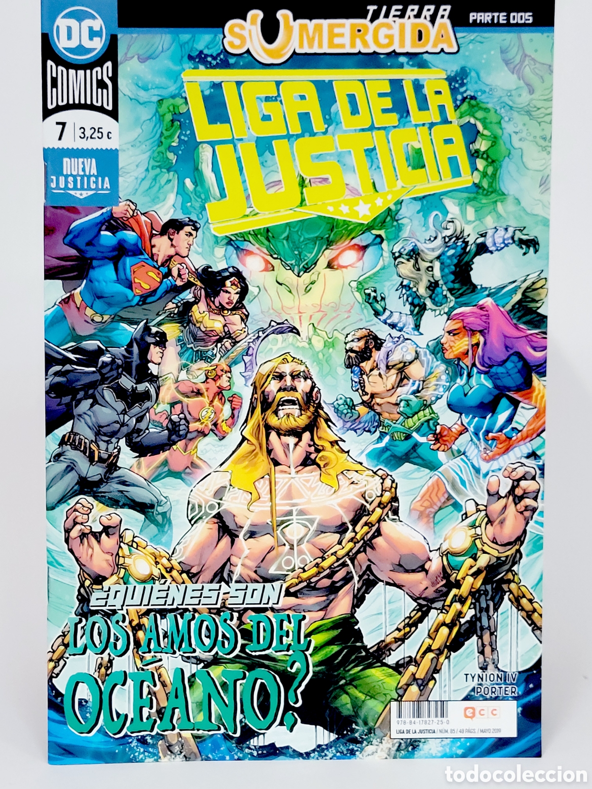 C&oacute;mics: C&Oacute;MIC DE KIOSCO NUEVA LIGA DE LA JUSTICIA 7 DC 85 ECC EDICIONES GRAPA 2019 - Foto 1