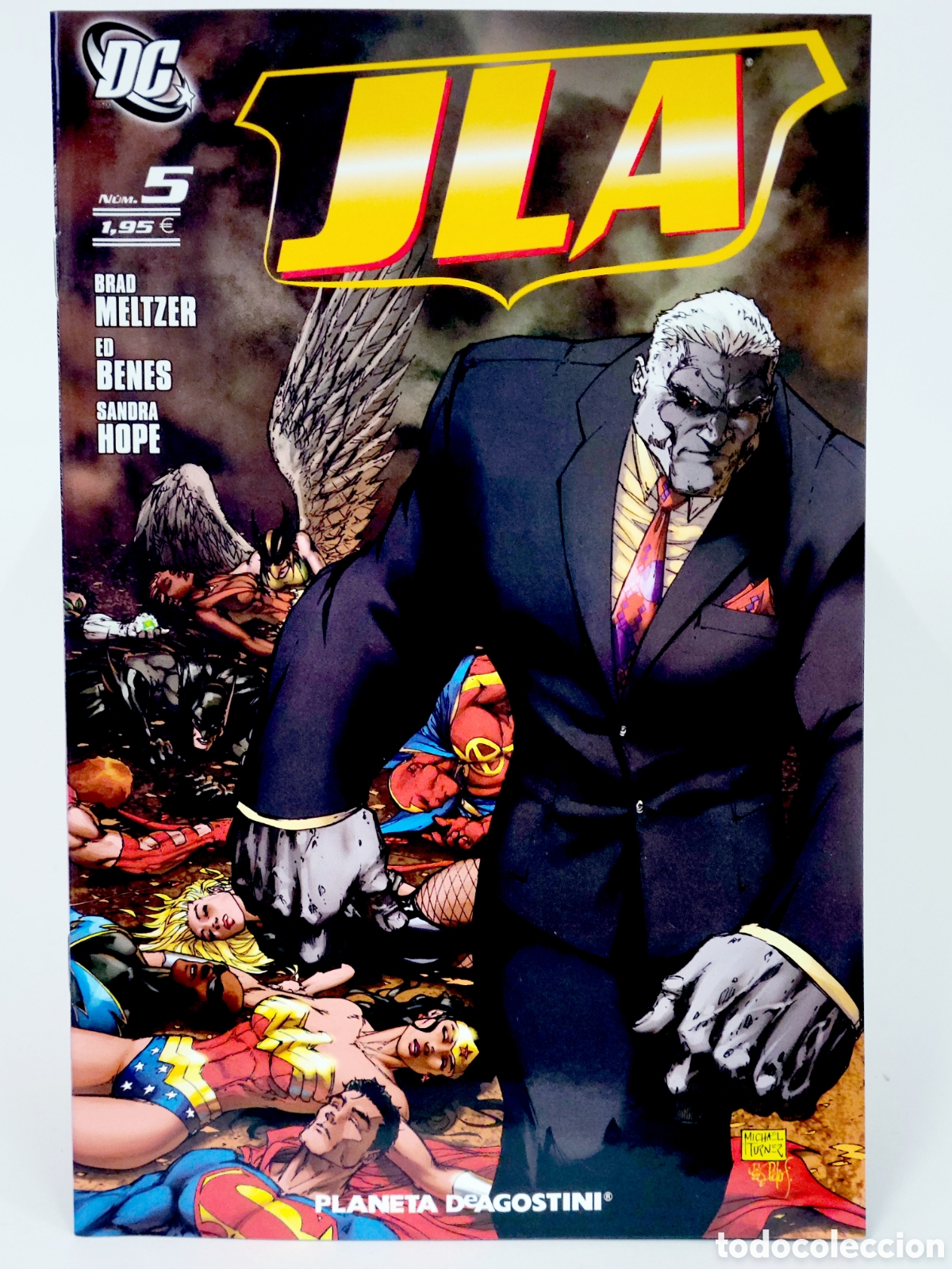 C&oacute;mics: C&Oacute;MIC DE KIOSCO NUEVA JLA 5 DC PLANETA DEAGOSTINI GRAPA - Foto 1
