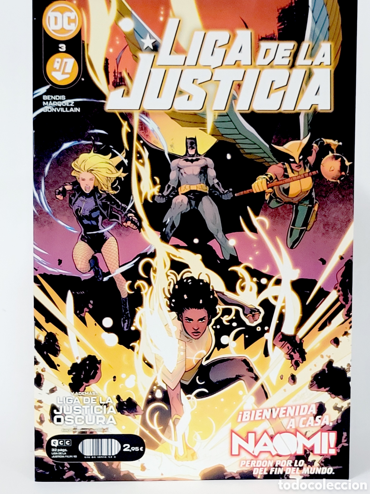 C&oacute;mics: C&Oacute;MIC DE KIOSCO LIGA DE LA JUSTICIA 3 DC 118 ECC EDICIONES GRAPA - Foto 1