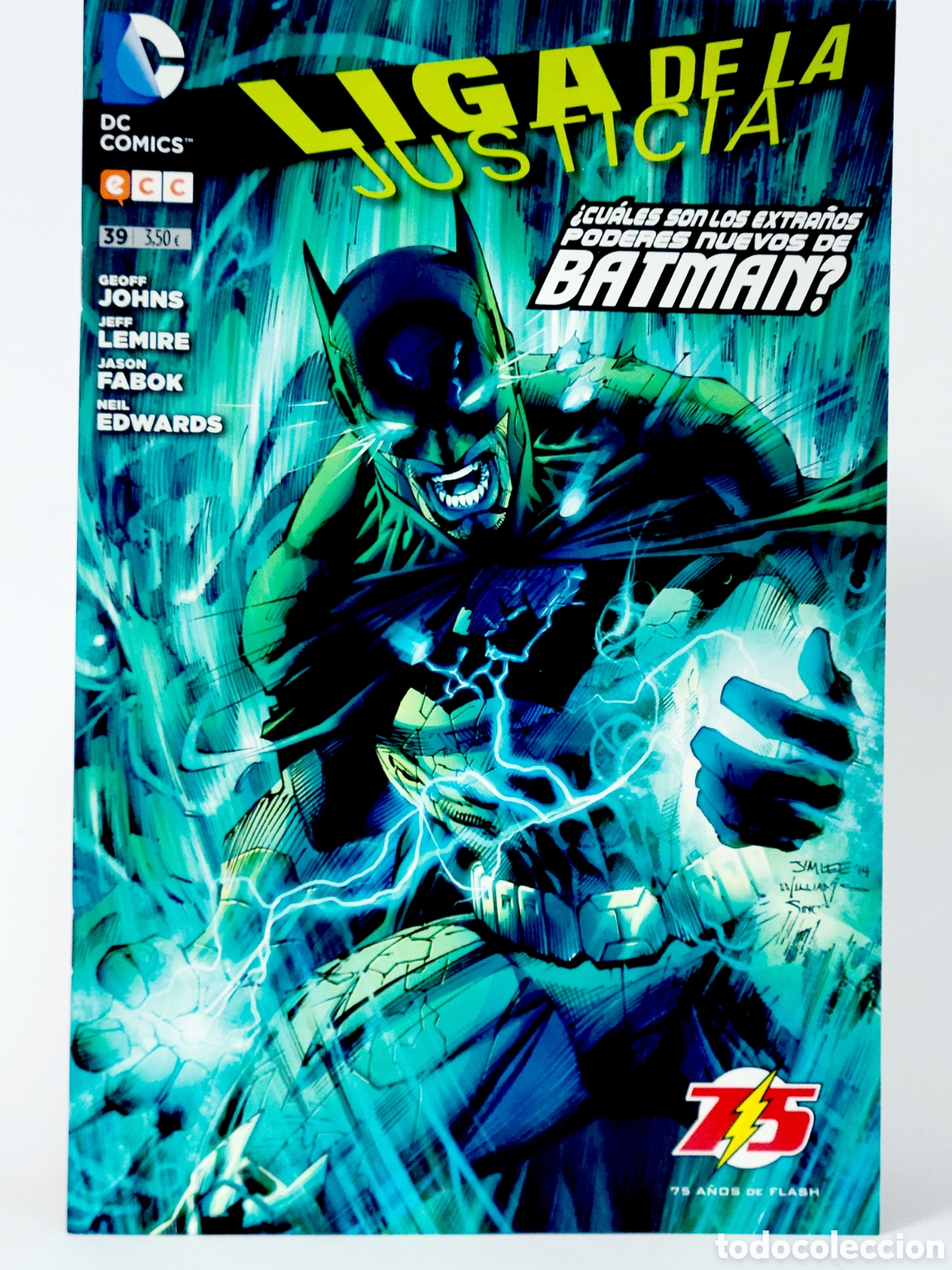 C&oacute;mics: C&Oacute;MIC DE KIOSCO LIGA DE LA JUSTICIA 39 DC ECC EDICIONES GRAPA - Foto 1