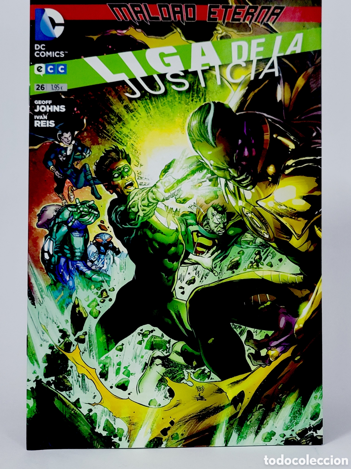 C&oacute;mics: C&Oacute;MIC DE KIOSCO MALDAD ETERNA LIGA DE LA JUSTICIA 26 DC ECC EDICIONES GRAPA - Foto 1
