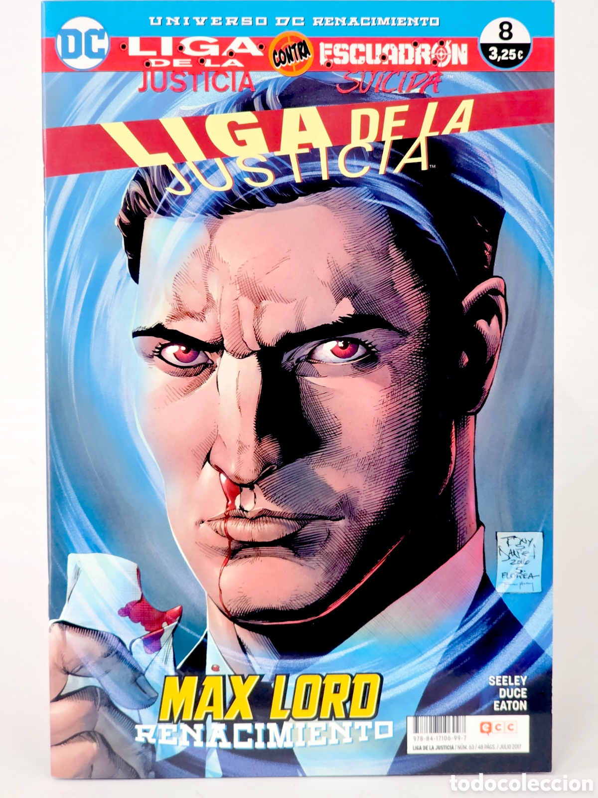 C&oacute;mics: C&Oacute;MIC DE KIOSCO LIGA DE LA JUSTICIA 63 RENACIMIENTO 8 DC ECC EDICIONES GRAPA - Foto 1