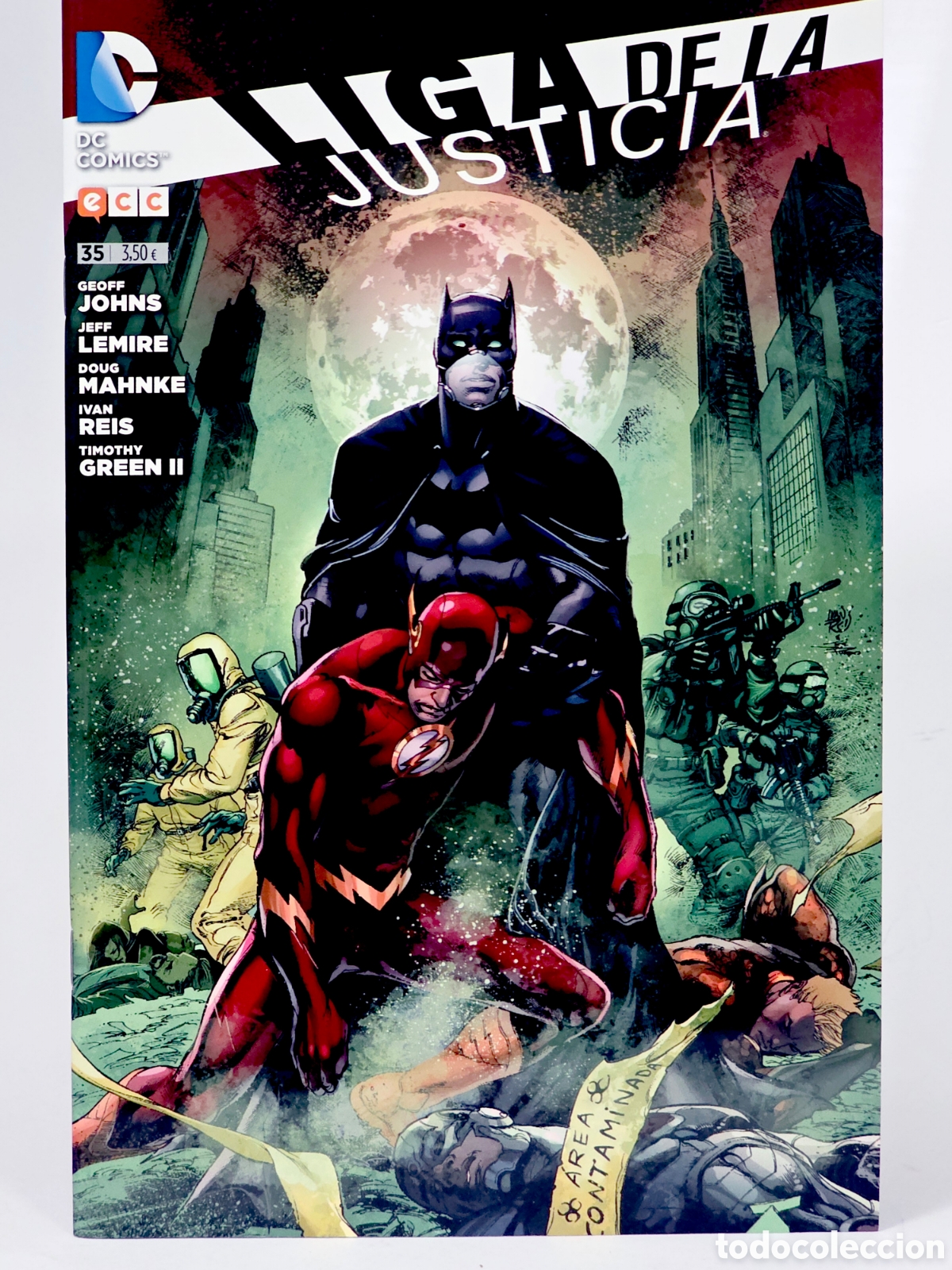 C&oacute;mics: C&Oacute;MIC DE KIOSCO LIGA DE LA JUSTICIA 35 DC ECC EDICIONES GRAPA - Foto 1