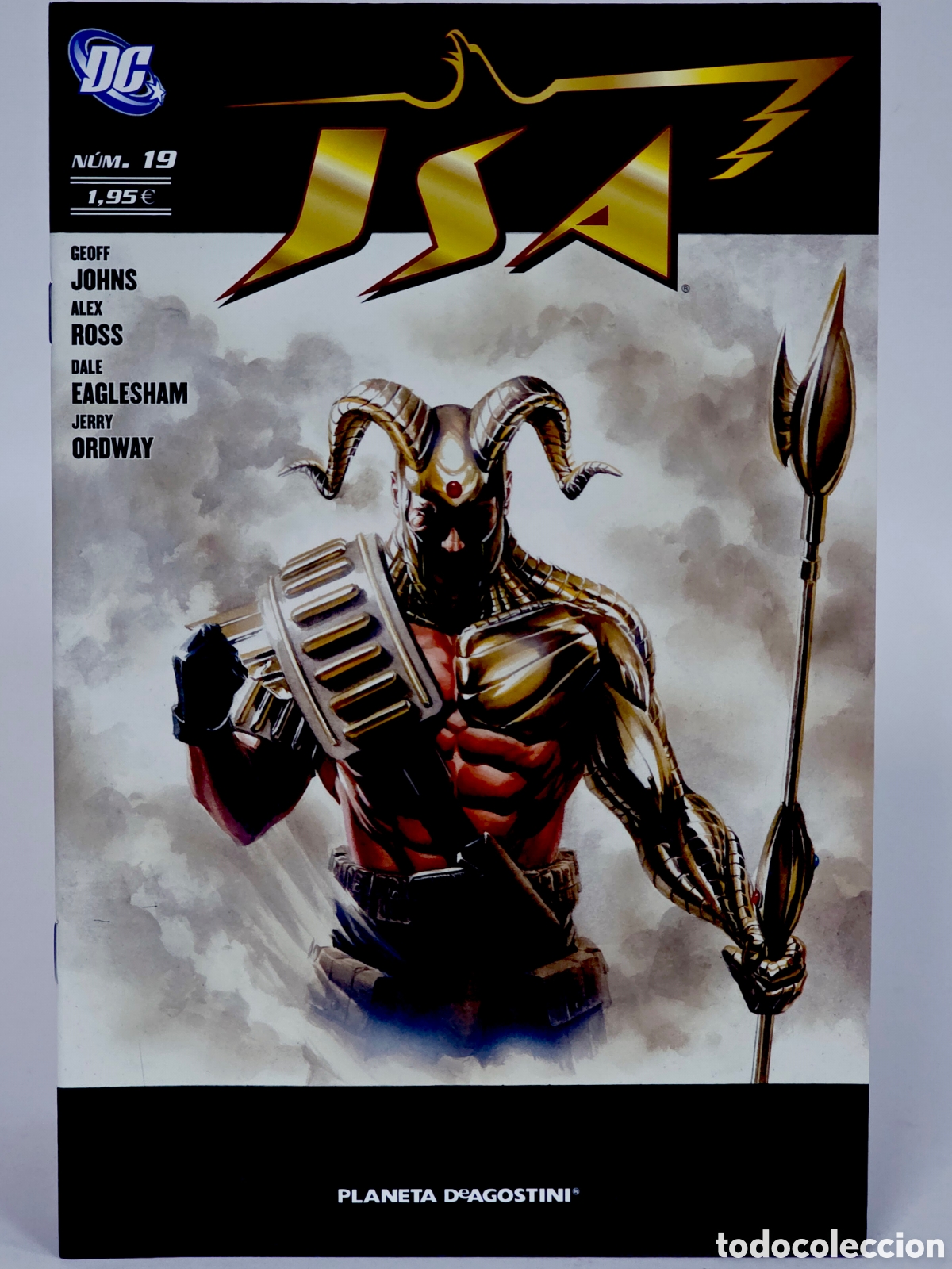 C&oacute;mics: C&Oacute;MIC DE KIOSCO SUPERMAN JSA 19 DC 2009 PLANETA DEAGOSTINI GRAPA - Foto 1