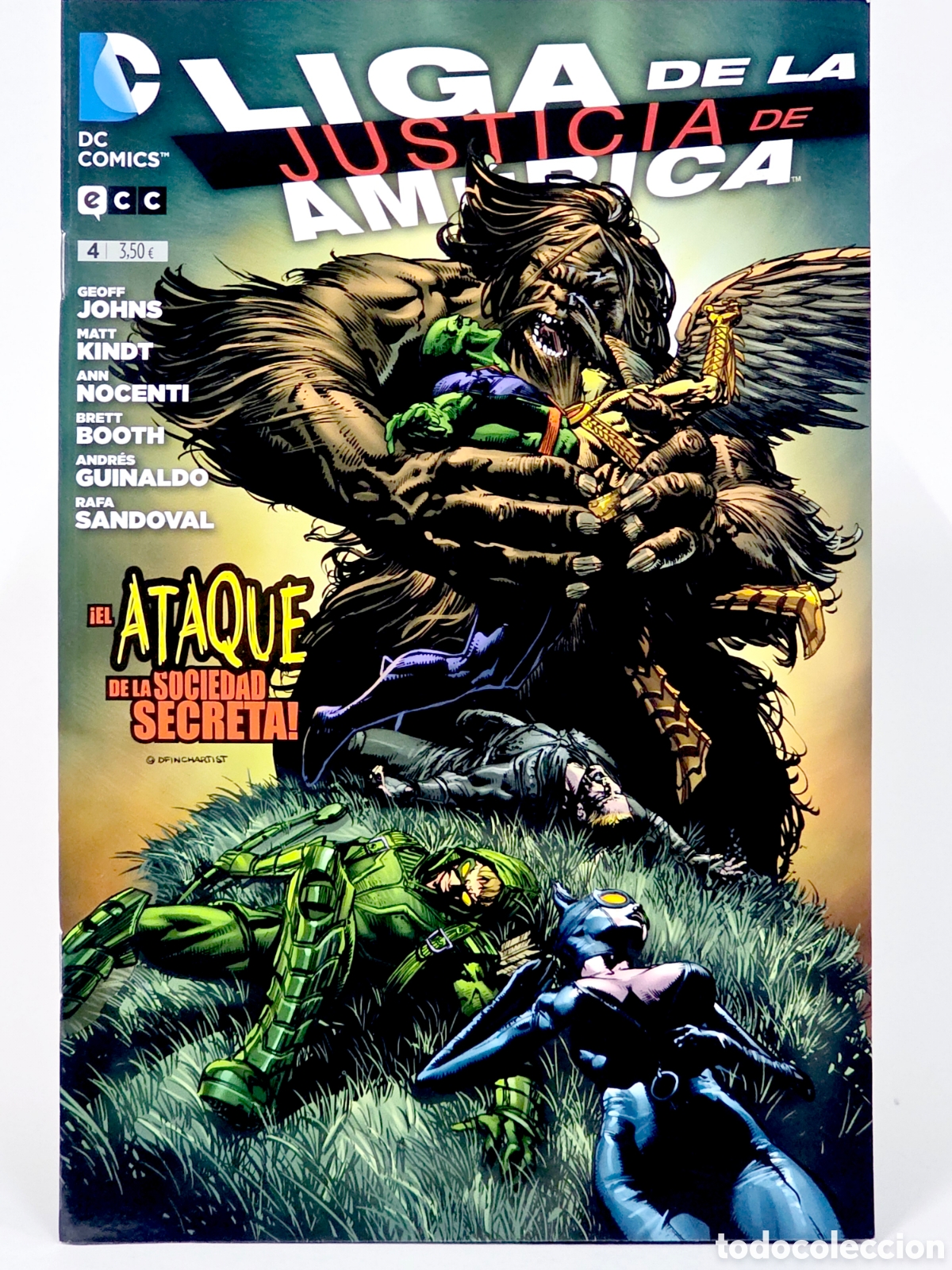 C&oacute;mics: C&Oacute;MIC DE KIOSCO LIGA DE LA JUSTICIA DE AMERICA 4 DC ECC EDICIONES GRAPA - Foto 1