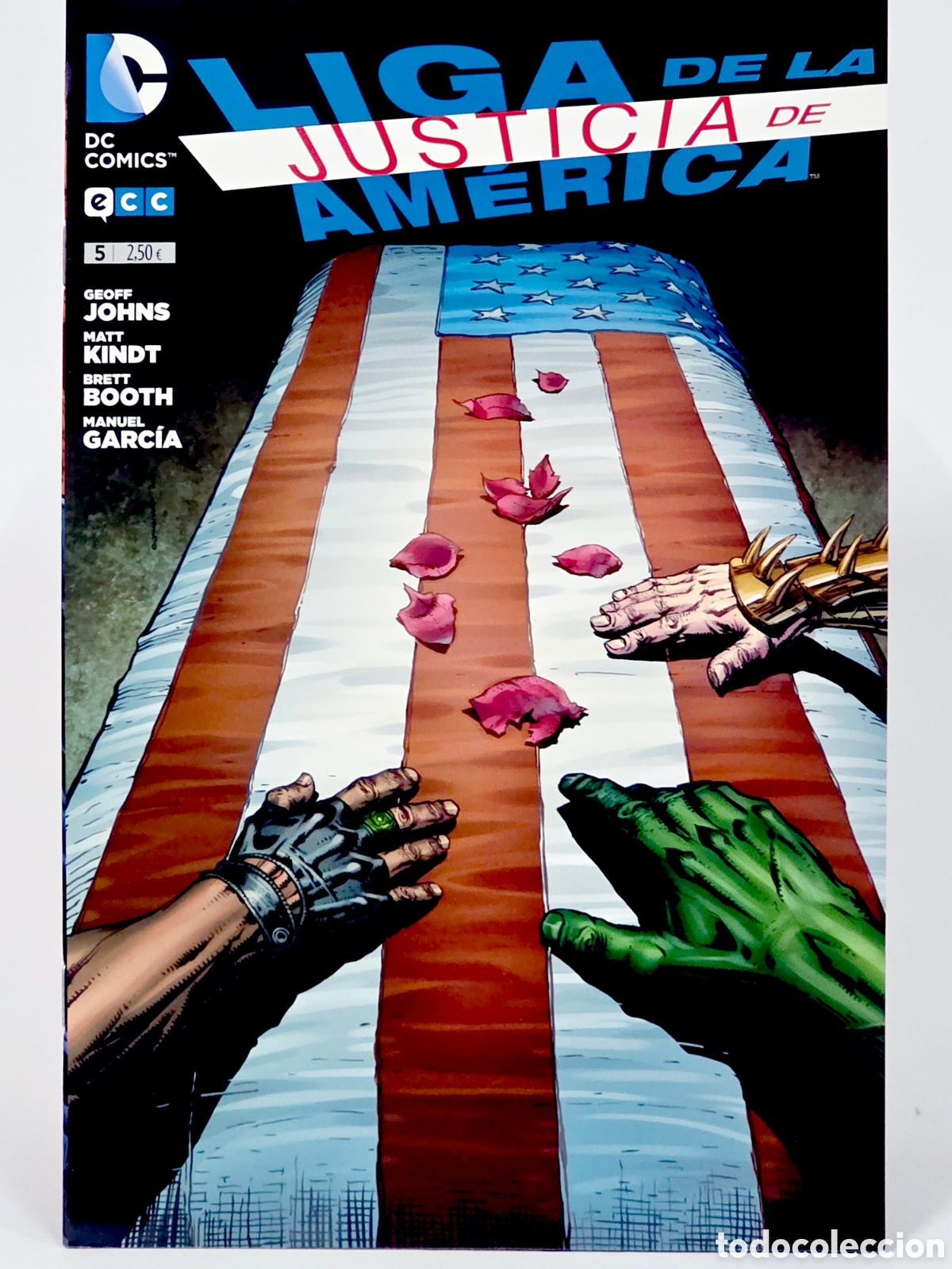 C&oacute;mics: C&Oacute;MIC DE KIOSCO LIGA DE LA JUSTICIA DE AMERICA 5 DC ECC EDICIONES GRAPA - Foto 1