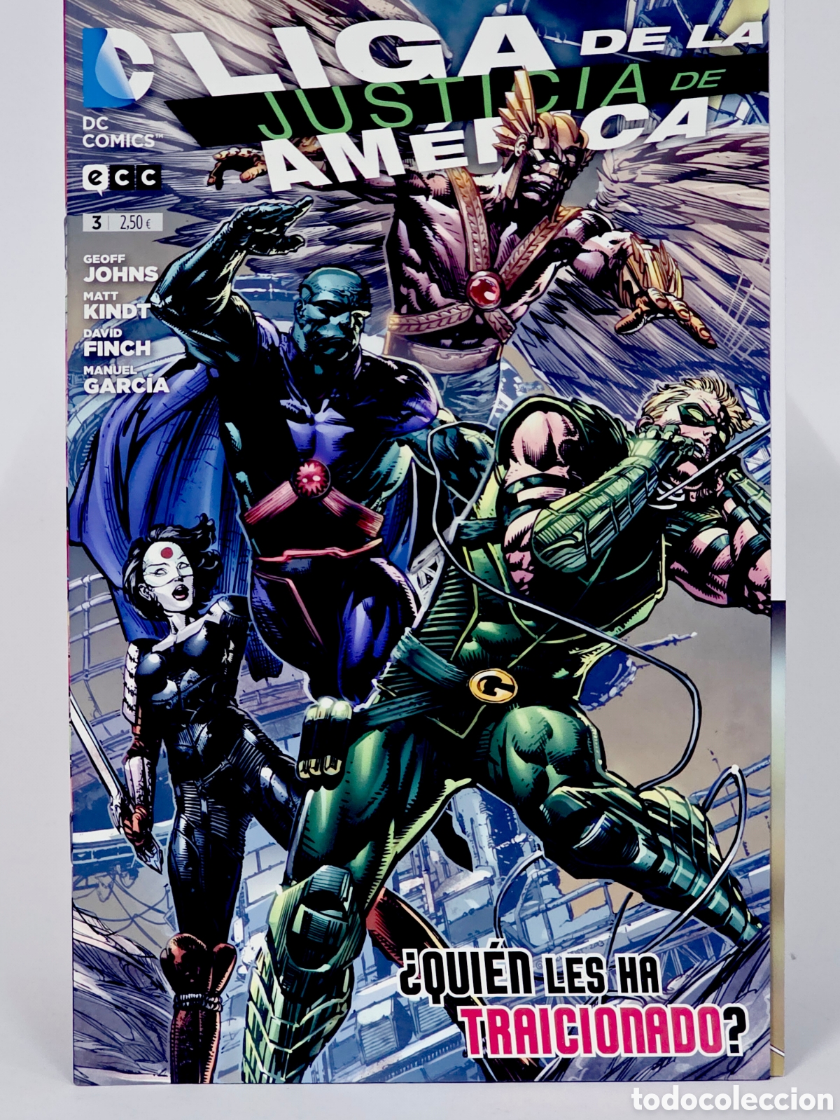 C&oacute;mics: C&Oacute;MIC DE KIOSCO LIGA DE LA JUSTICIA DE AMERICA 3 DC ECC EDICIONES GRAPA - Foto 1