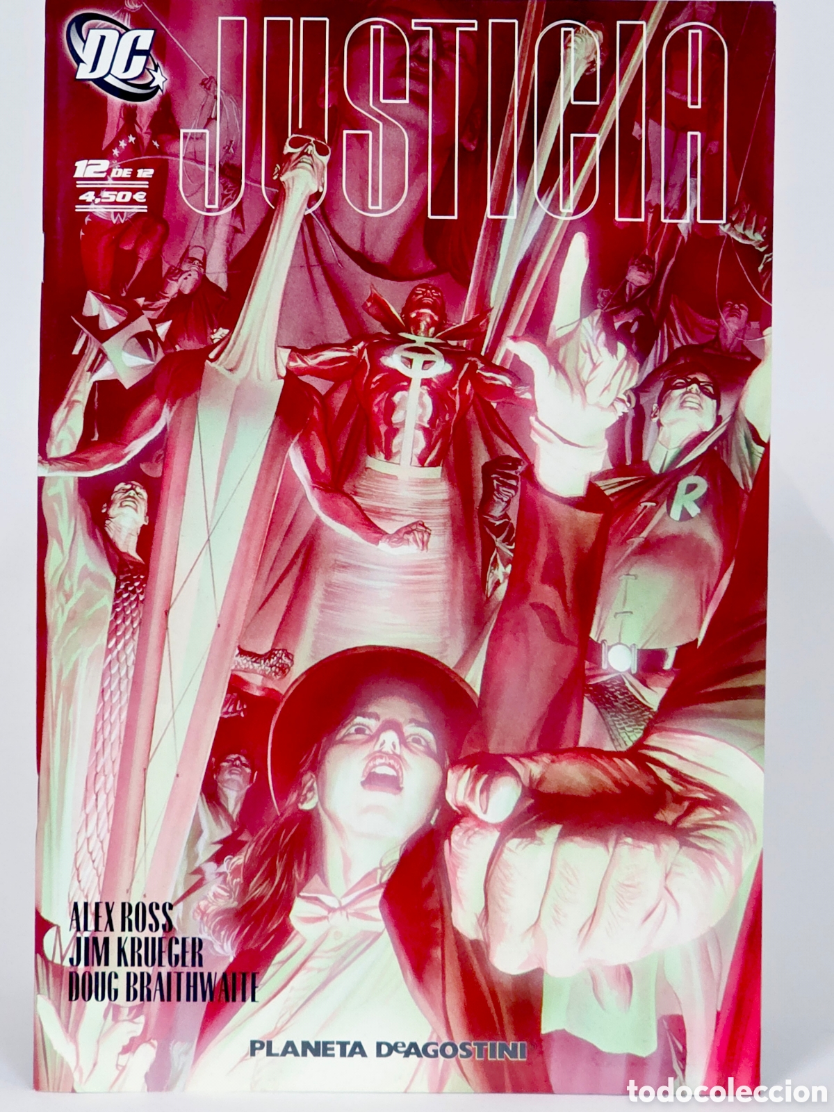 C&oacute;mics: C&Oacute;MIC DE KIOSCO JUSTICIA 12 DC PLANETA DEAGOSTINI GRAPA - Foto 1