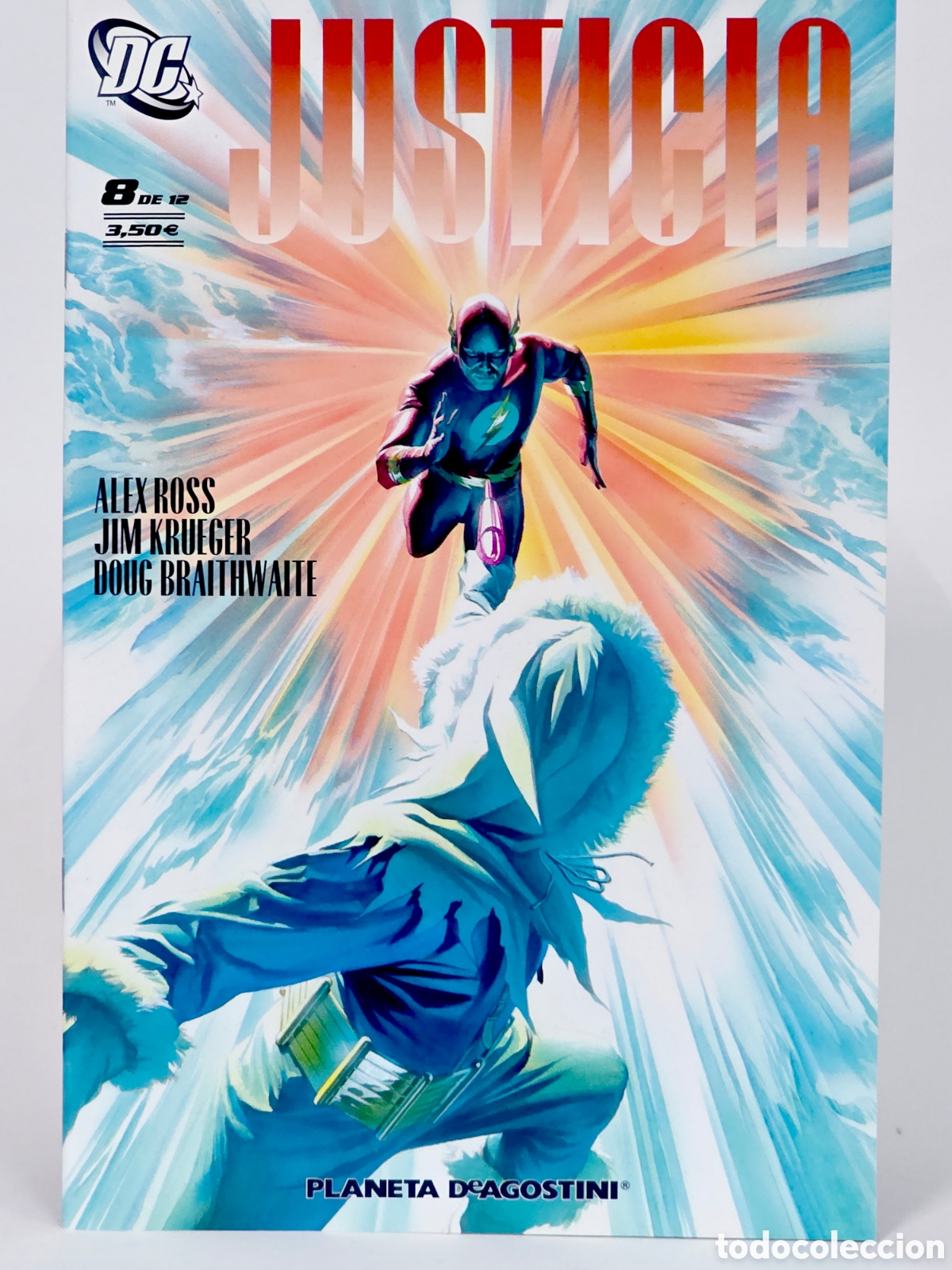 C&oacute;mics: C&Oacute;MIC DE KIOSCO JUSTICIA 8 DC PLANETA DEAGOSTINI GRAPA - Foto 1