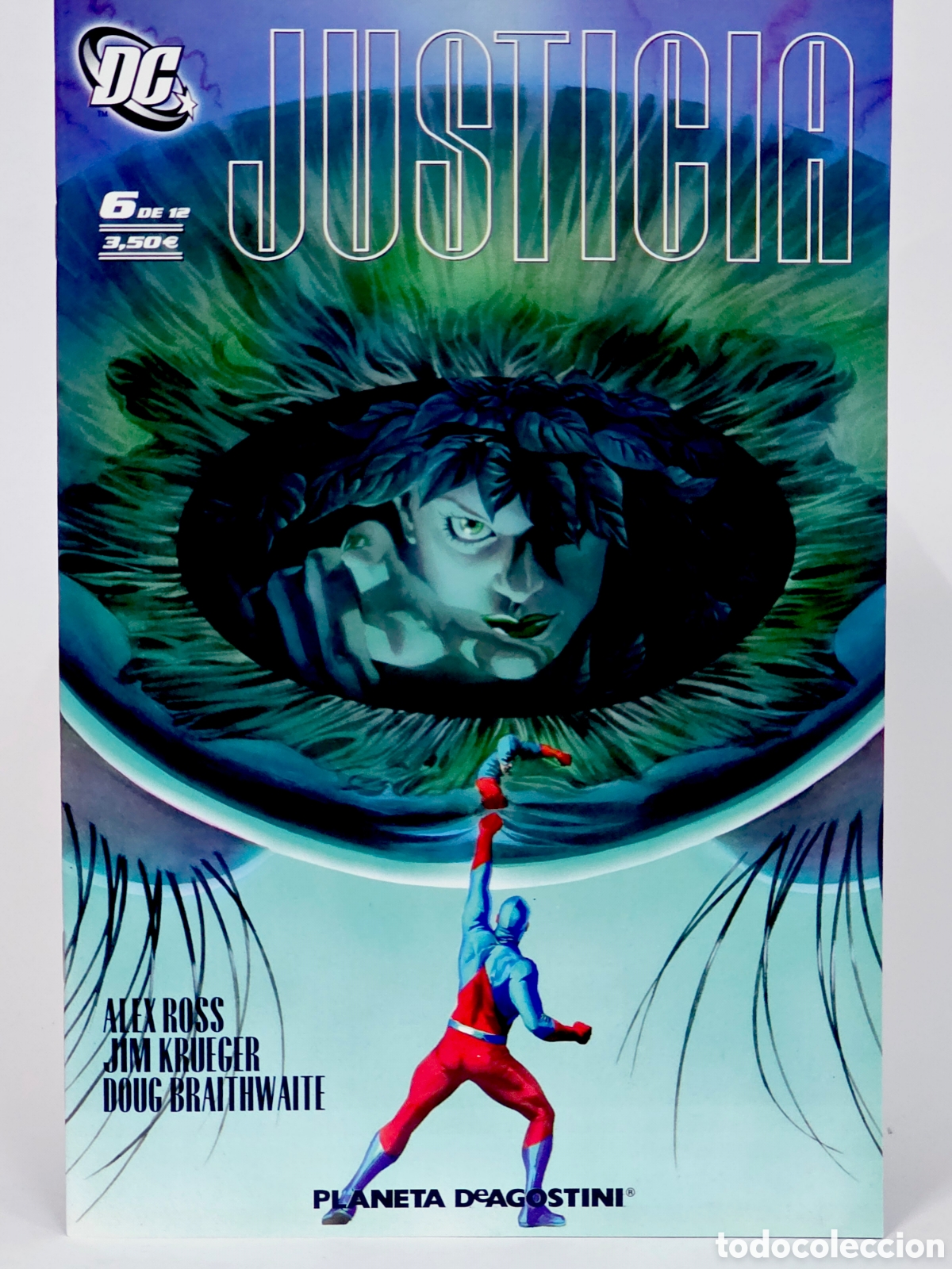 C&oacute;mics: C&Oacute;MIC DE KIOSCO JUSTICIA 6 DC PLANETA DEAGOSTINI GRAPA - Foto 1