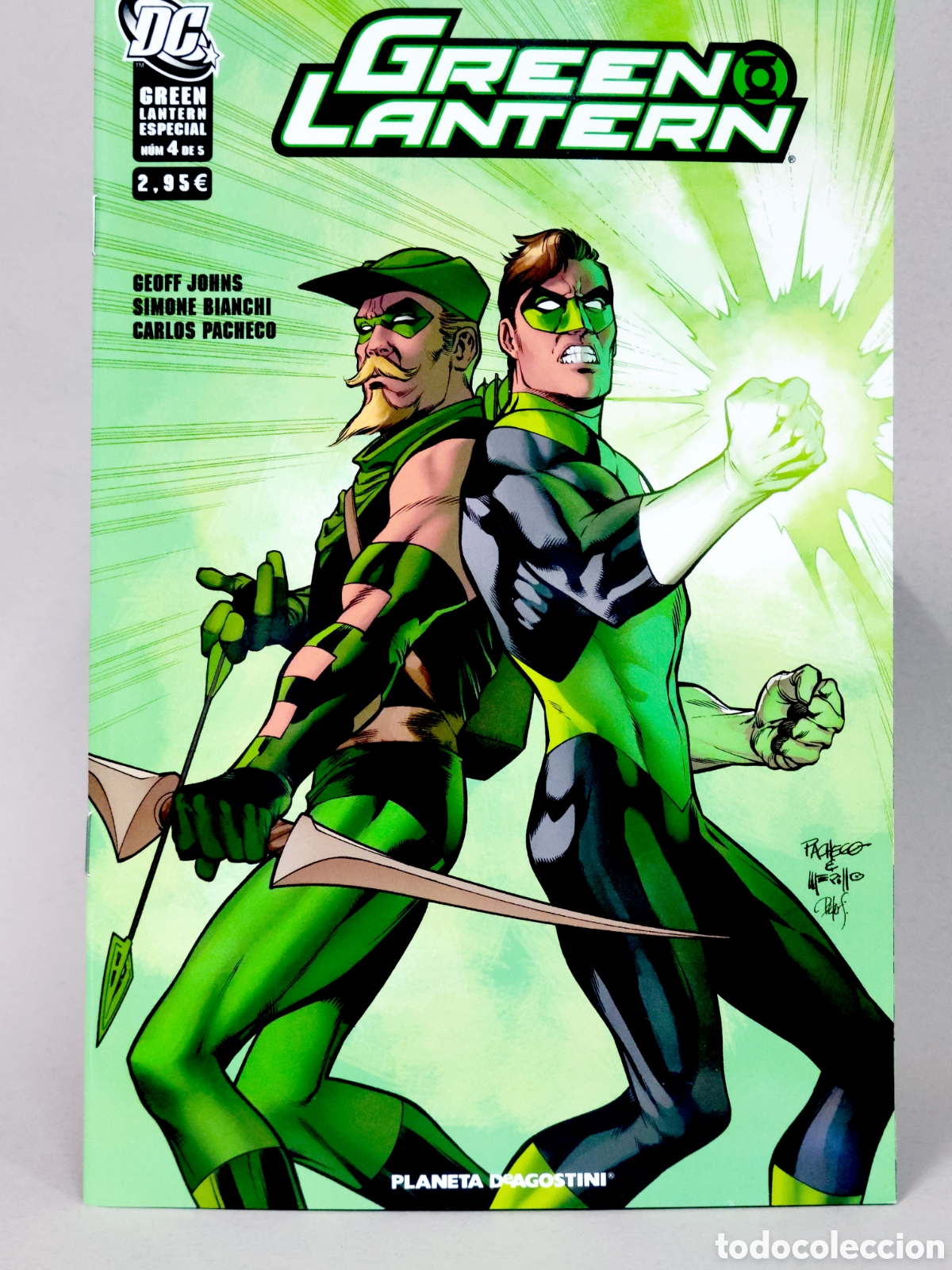 C&oacute;mics: C&Oacute;MIC DE KIOSCO GREEN LANTERN ESPECIAL 4 DC PLANETA DEAGOSTINI EDICIONES GRAPA - Foto 1