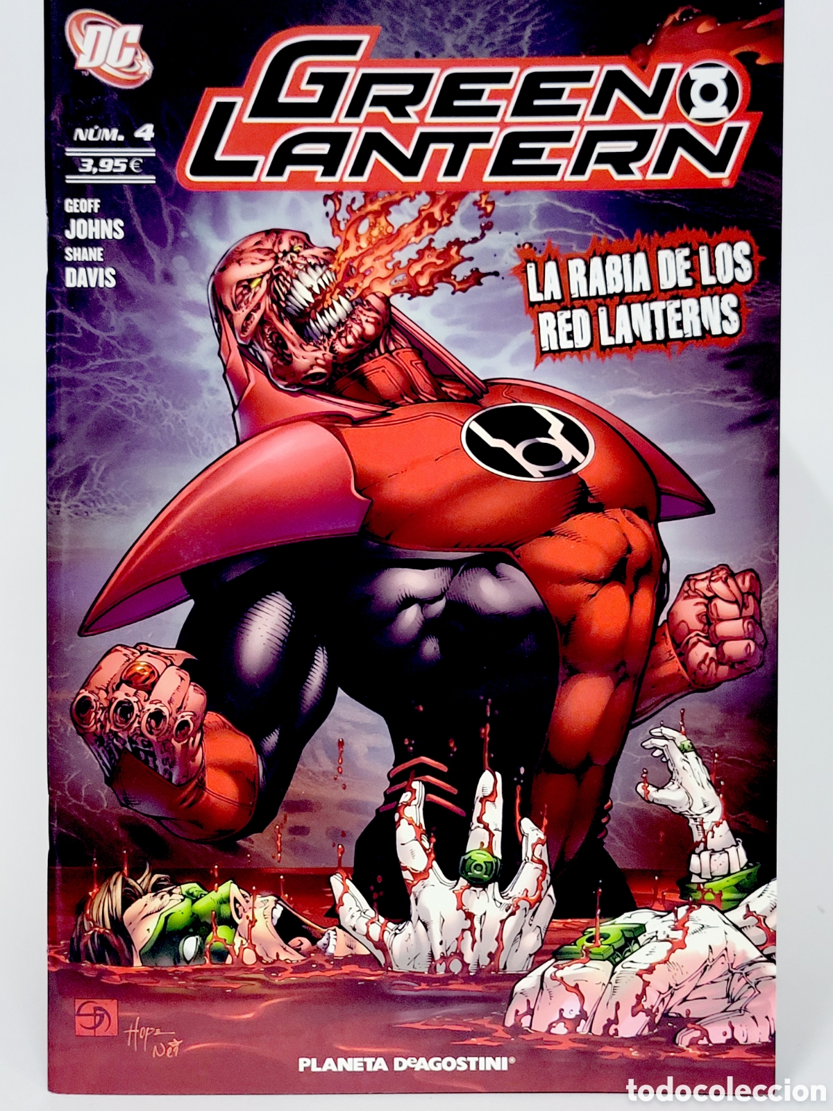 C&oacute;mics: C&Oacute;MIC DE KIOSCO GREEN LANTERN 4 DC PLANETA DEAGOSTINI EDICIONES GRAPA - Foto 1