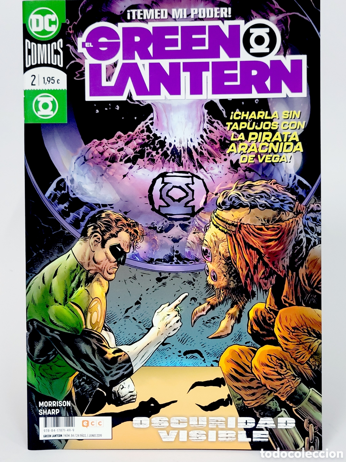 C&oacute;mics: C&Oacute;MIC DE KIOSCO GREEN LANTERN 2 DC 84 ECC UNIVERSO GRAPA - Foto 1