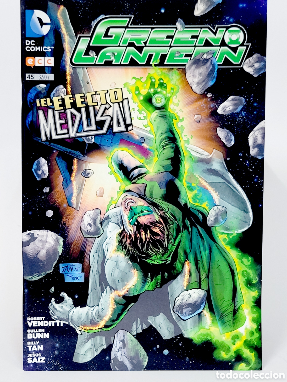C&oacute;mics: C&Oacute;MIC DE KIOSCO GREEN LANTERN 45 EL EFECTO MEDUSA DC ECC UNIVERSO GRAPA - Foto 1