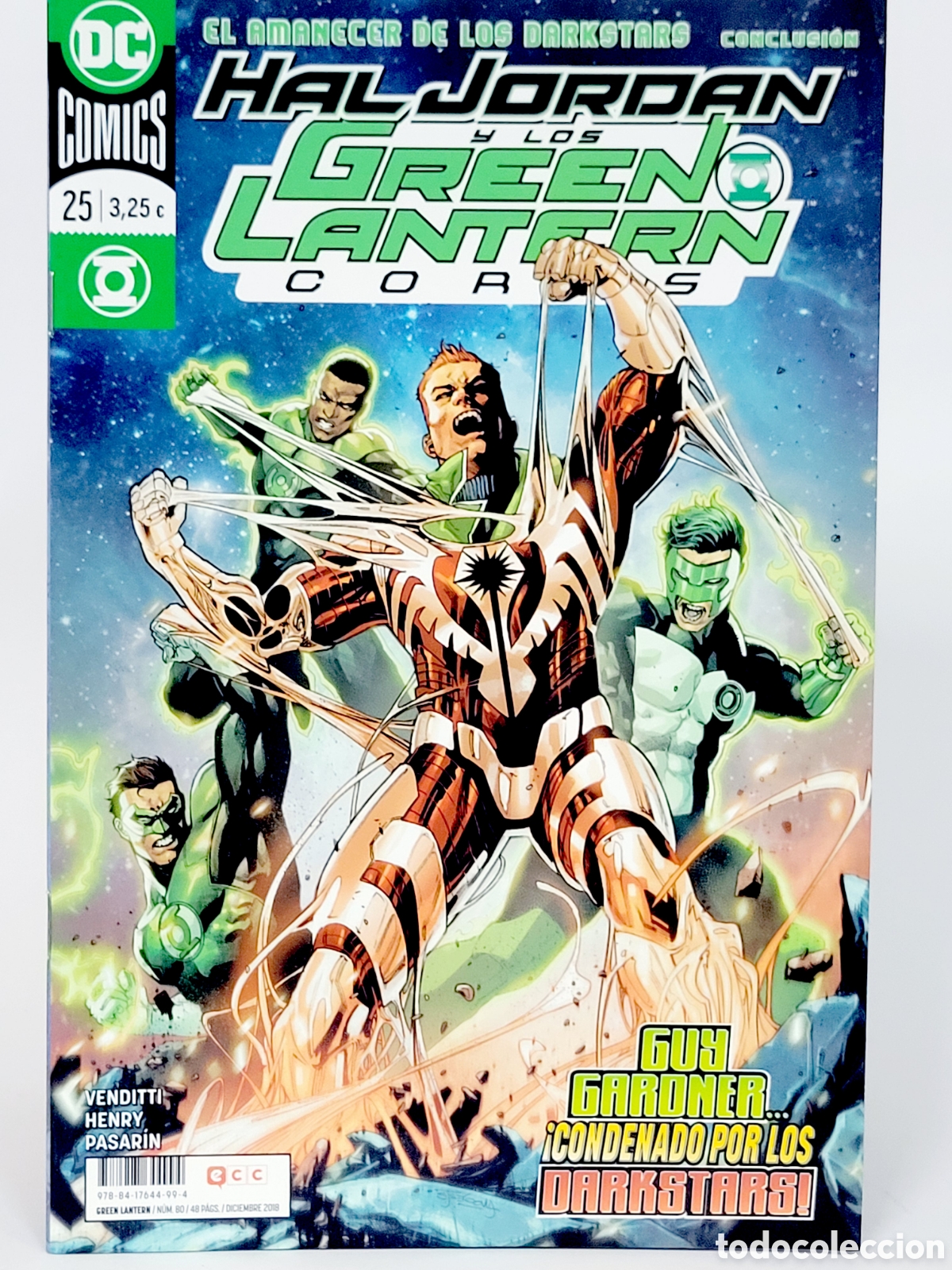 C&oacute;mics: C&Oacute;MIC DE KIOSCO HAL JORDAN GREEN LANTERN CORPS 25 DC 80 ECC UNIVERSO GRAPA - Foto 1